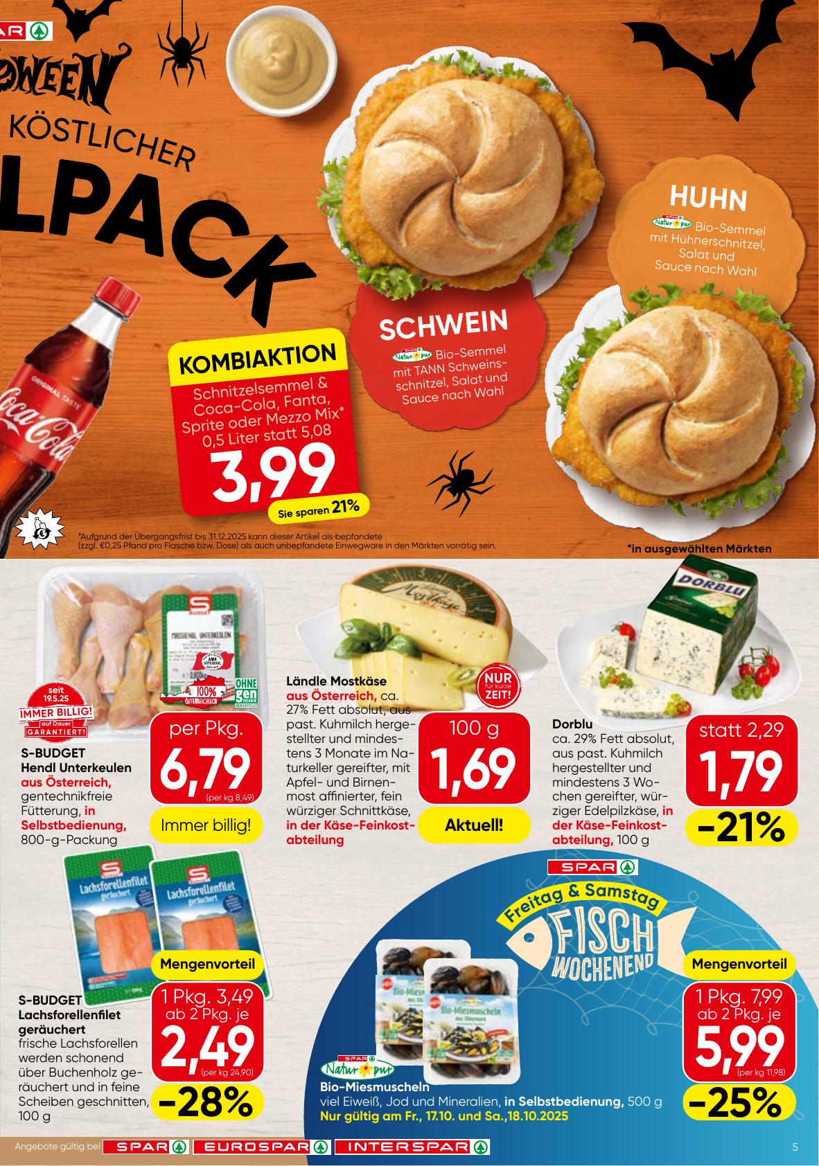 Spar flyer page