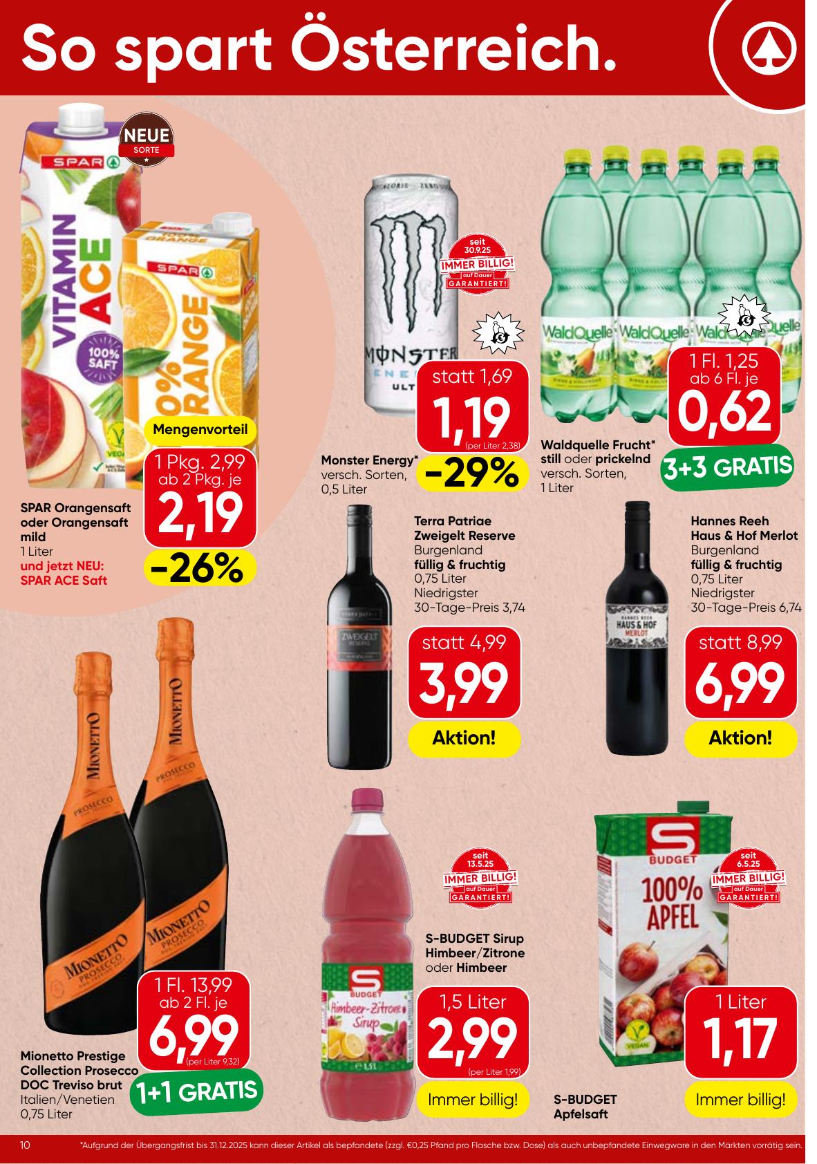 Spar flyer page