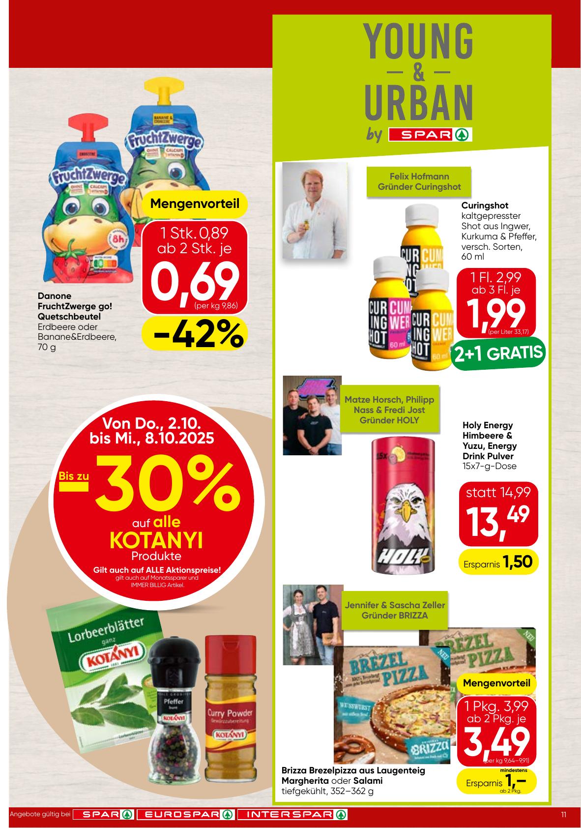 Spar flyer page