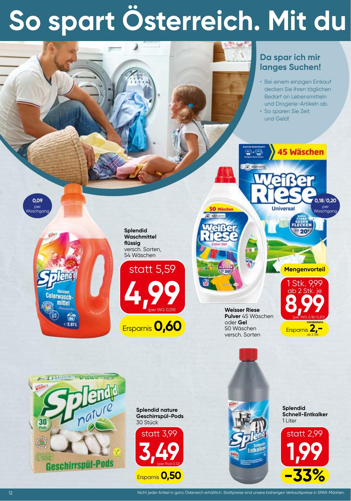 Spar flyer page