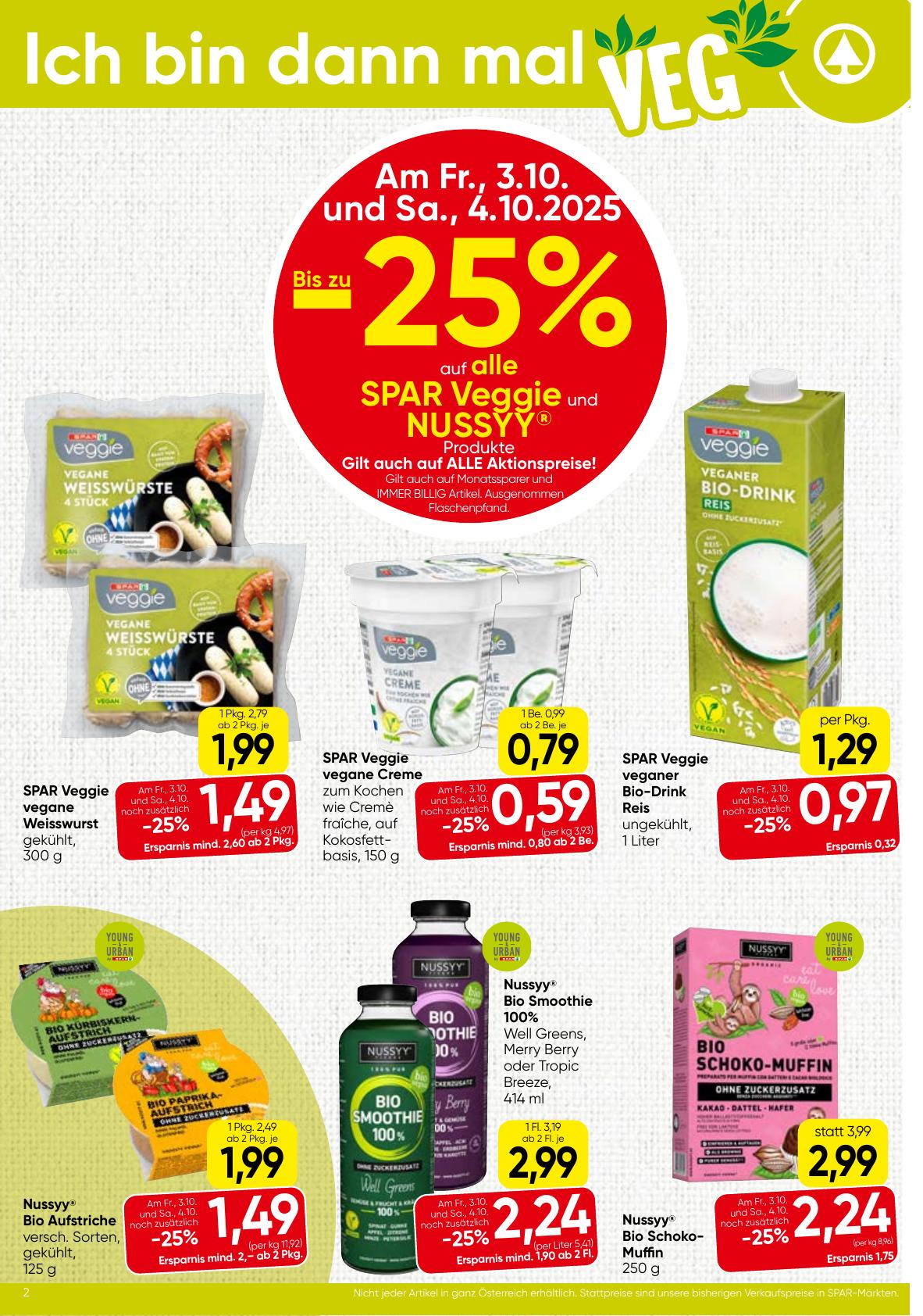 Spar flyer page