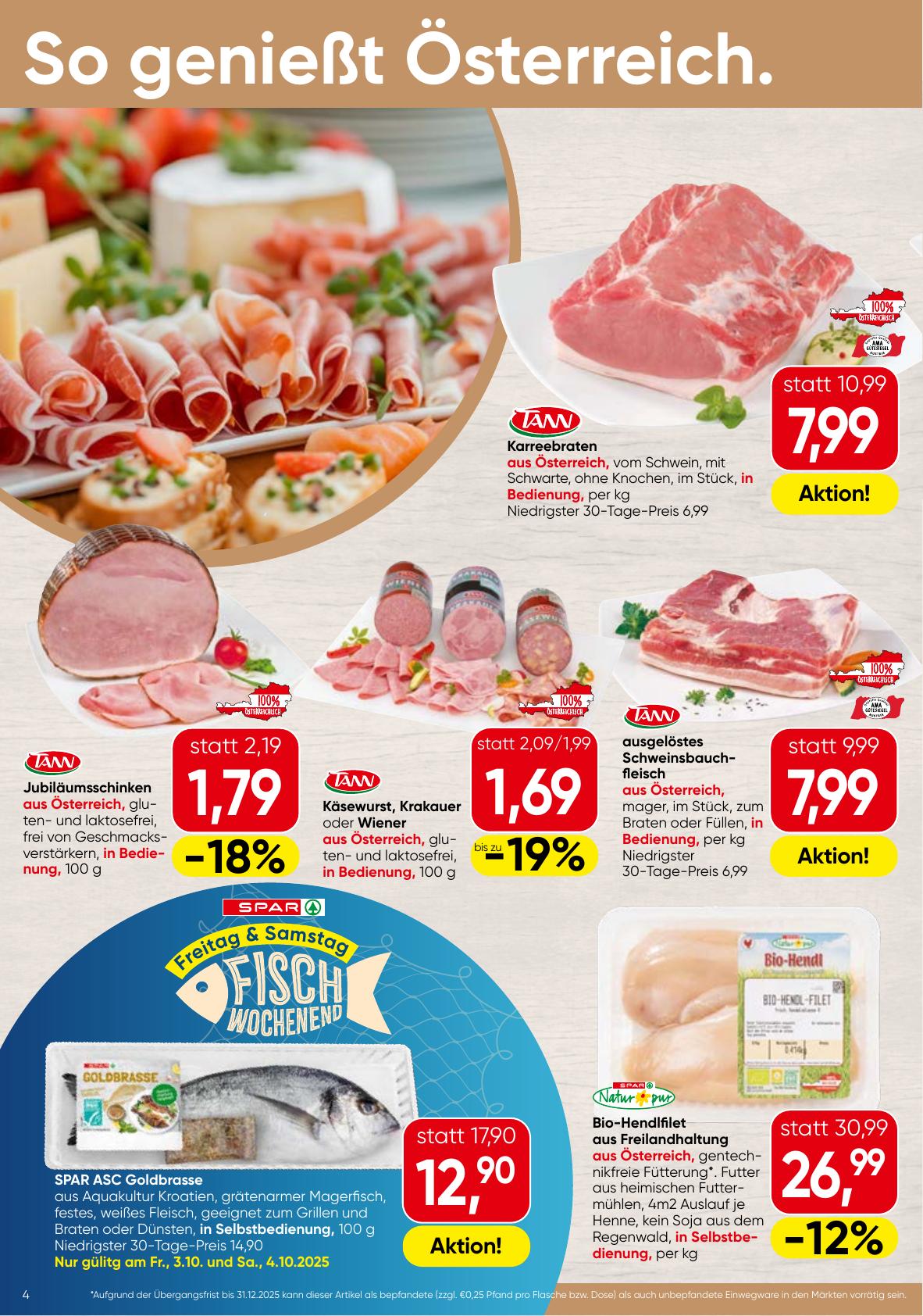 Spar flyer page