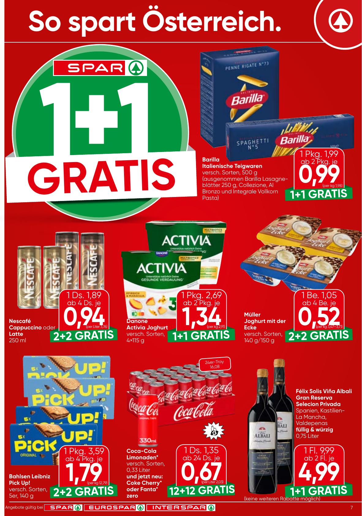 Spar flyer page