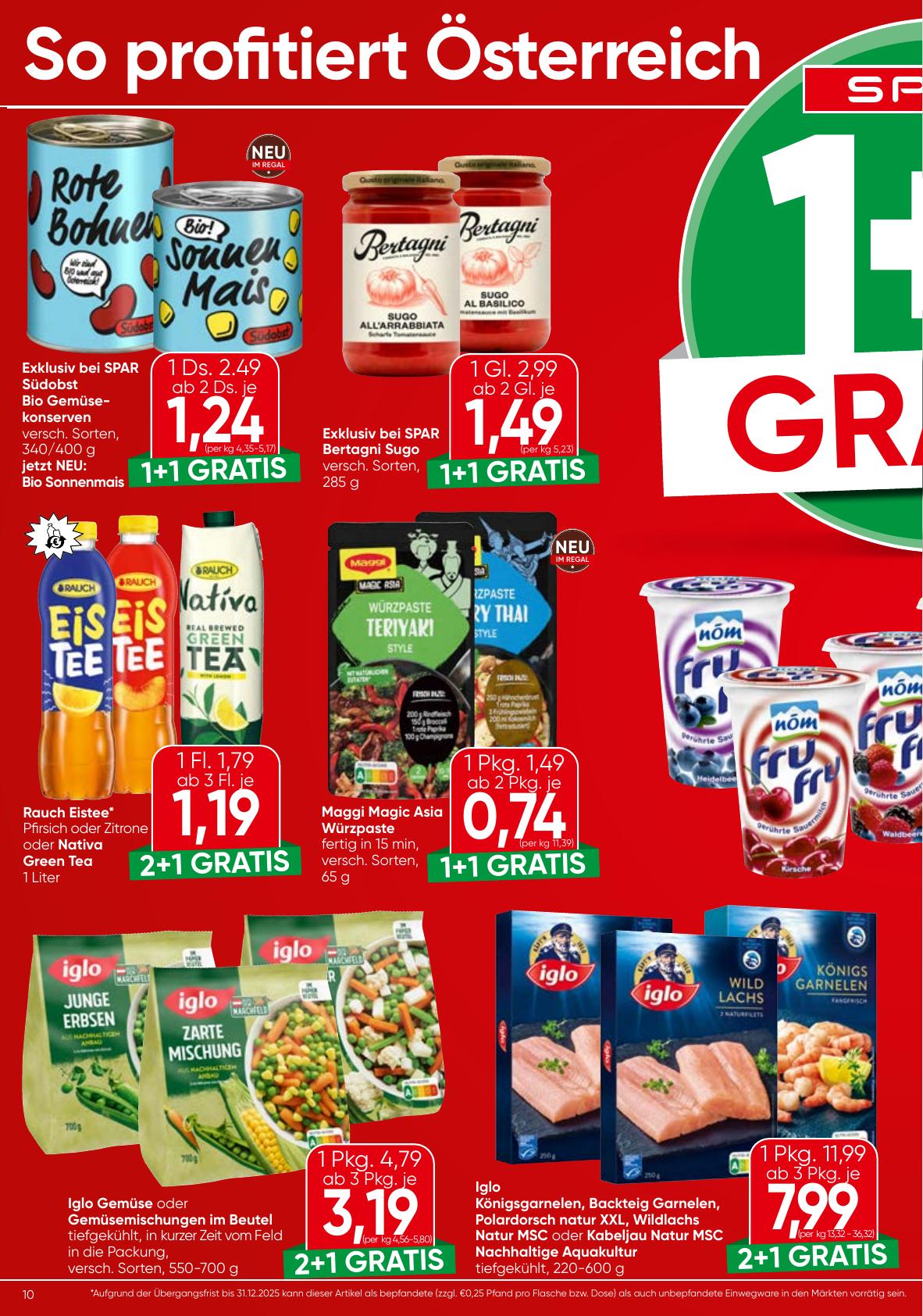 Spar flyer page