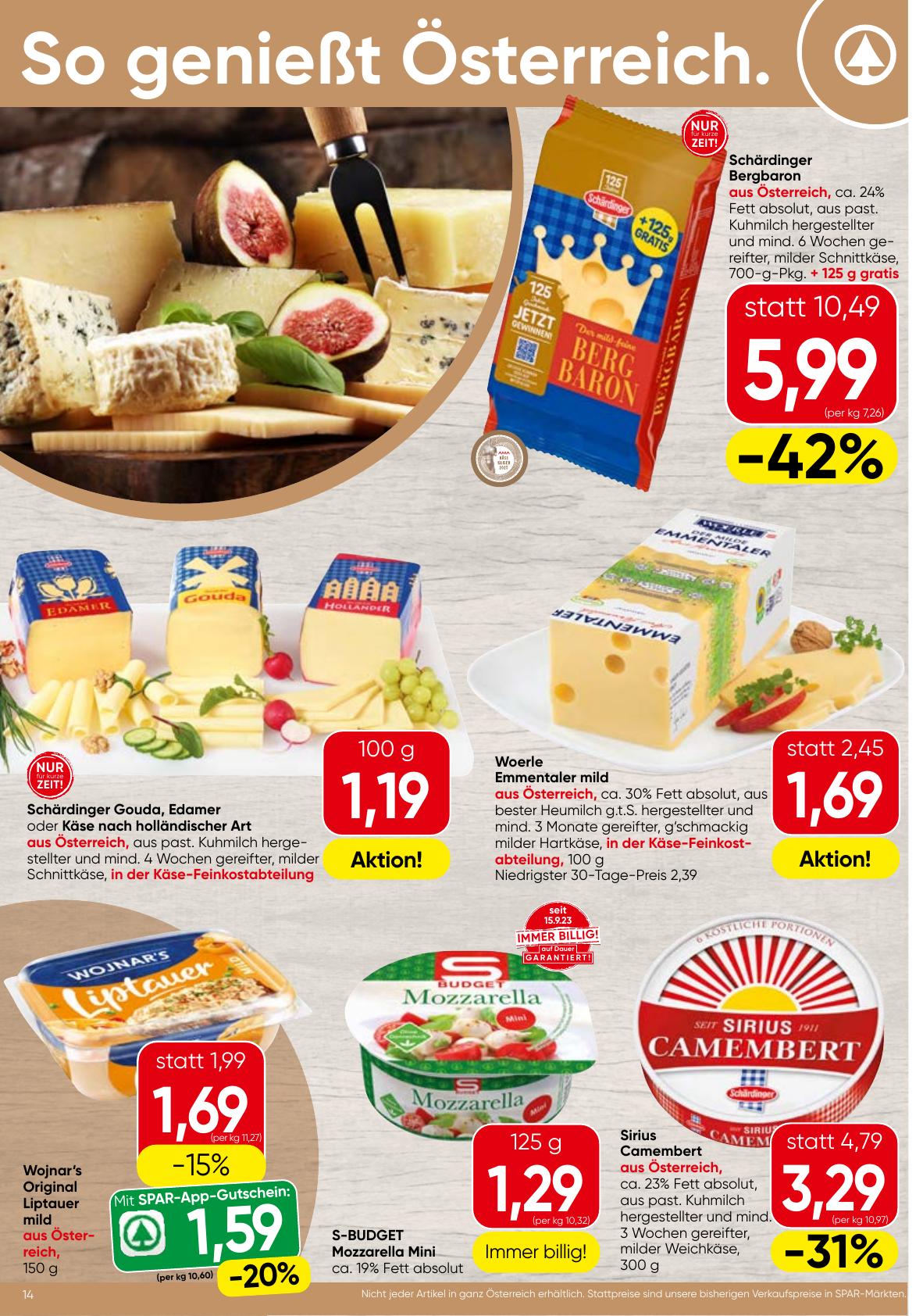 Spar flyer page