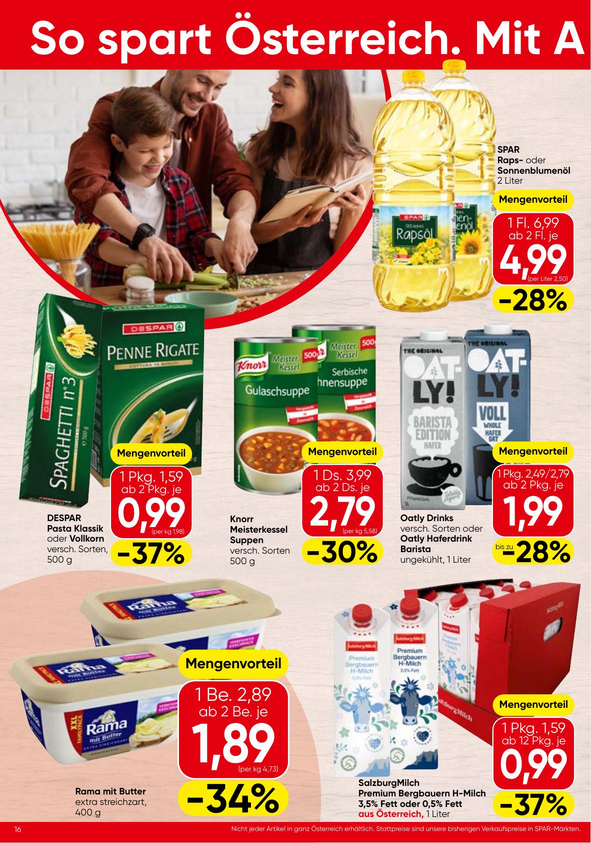Spar flyer page