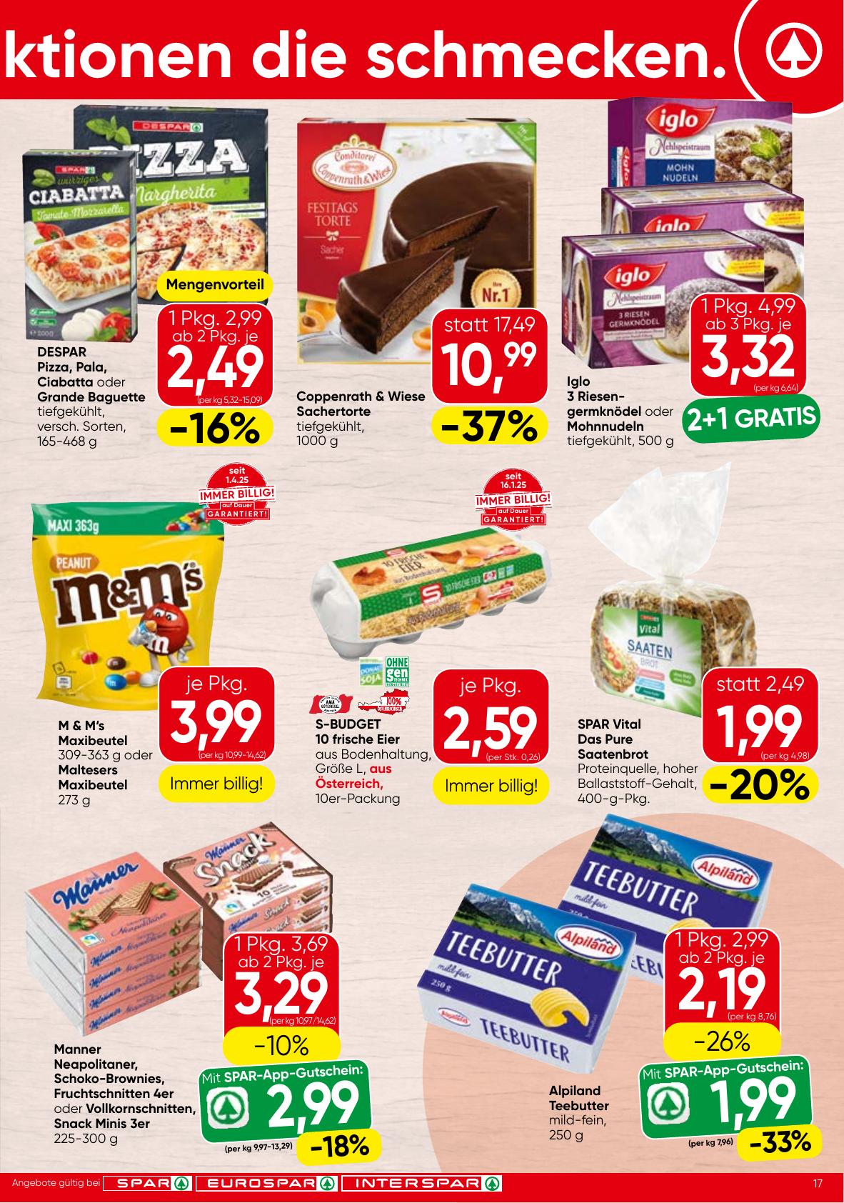 Spar flyer page