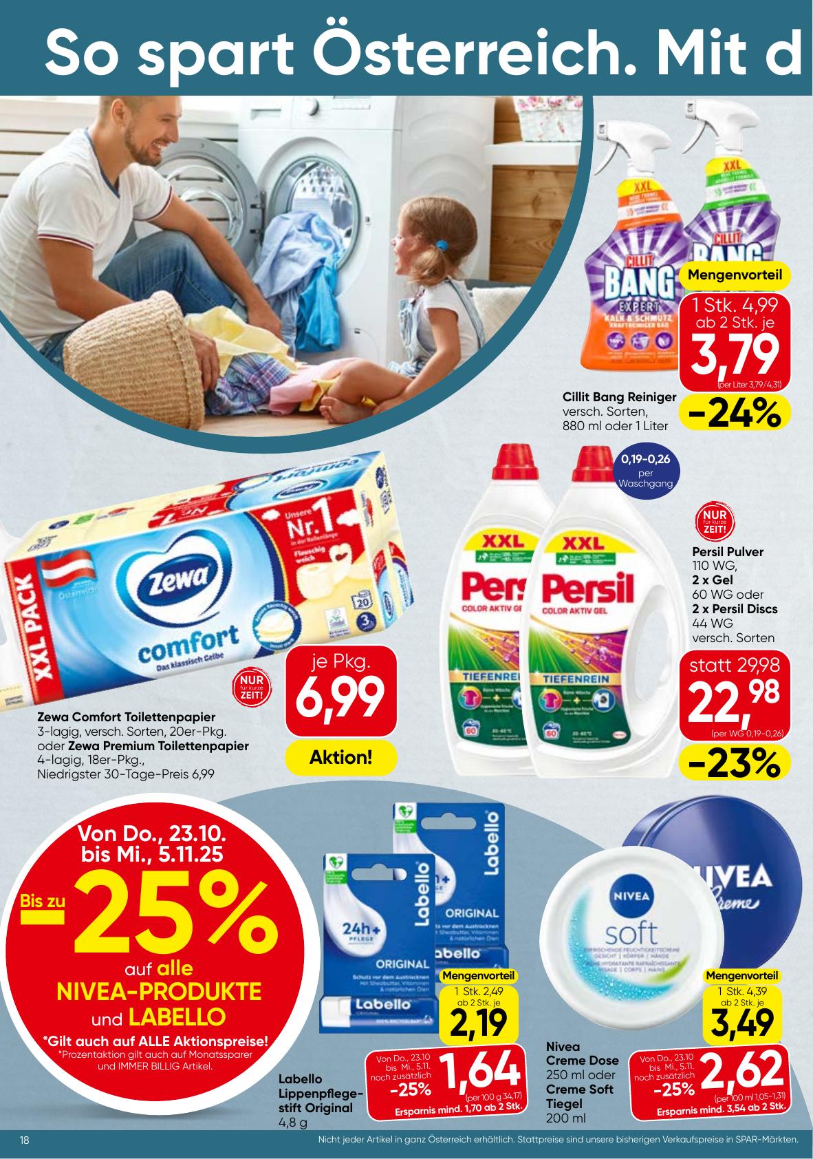Spar flyer page