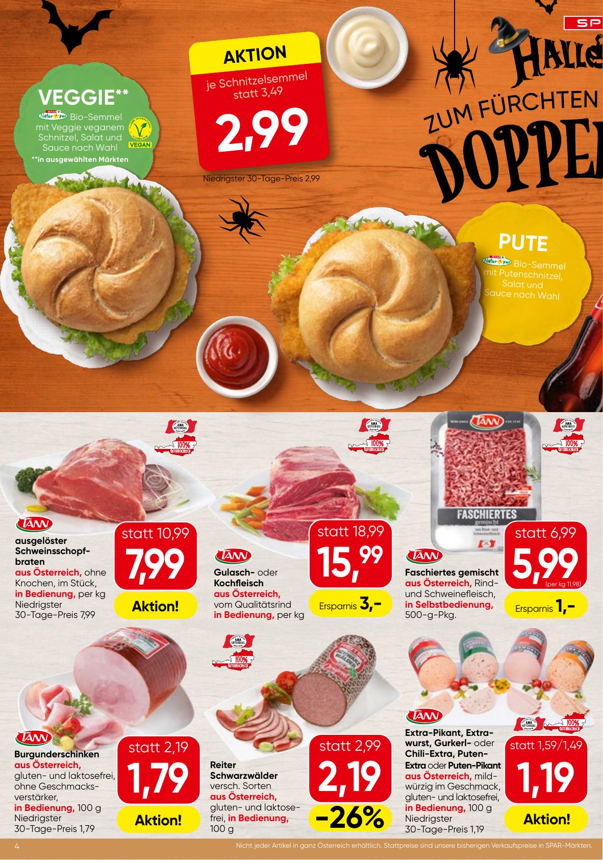 Spar flyer page
