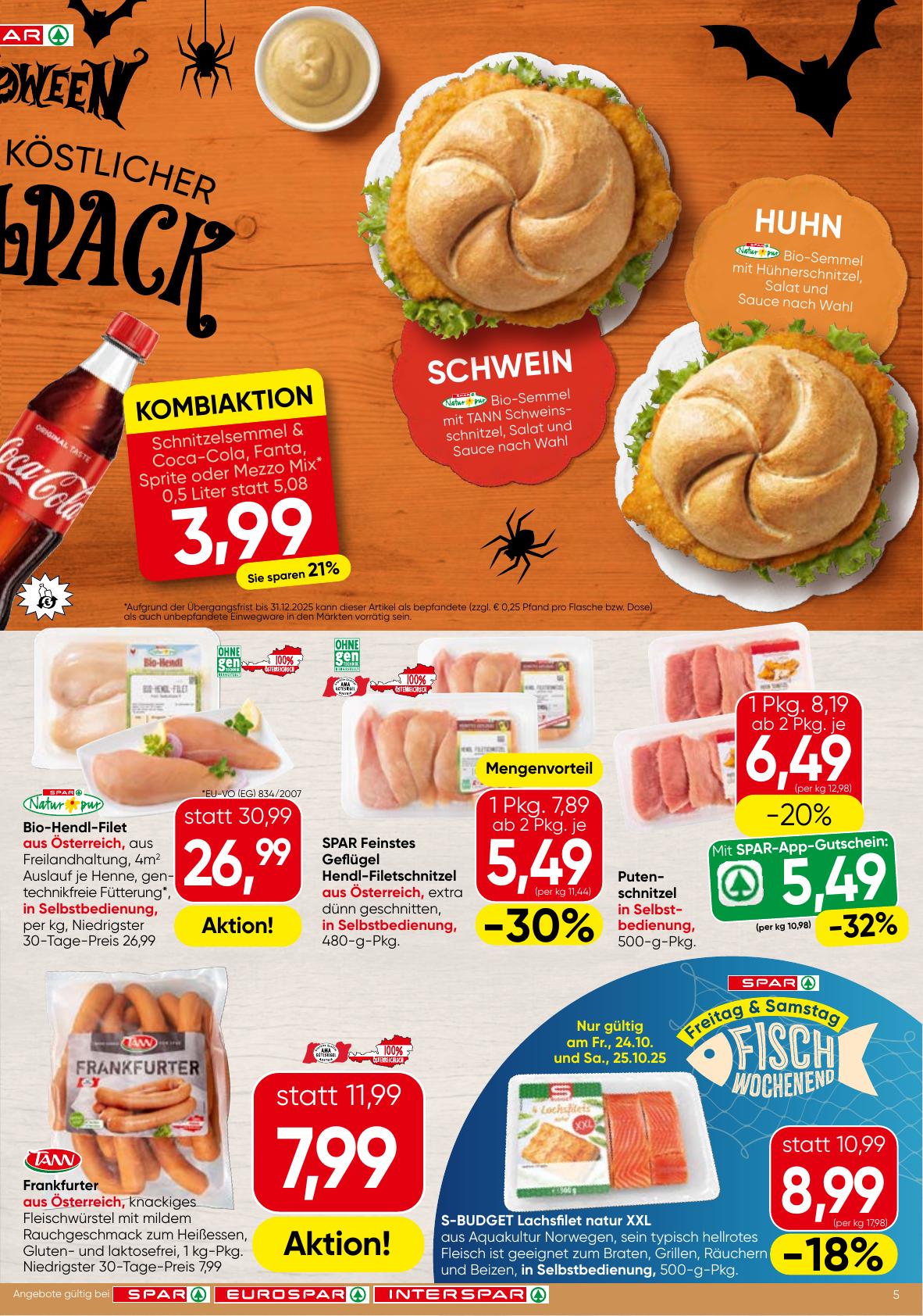 Spar flyer page