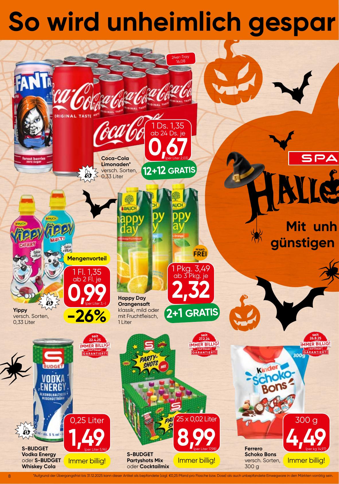 Spar flyer page