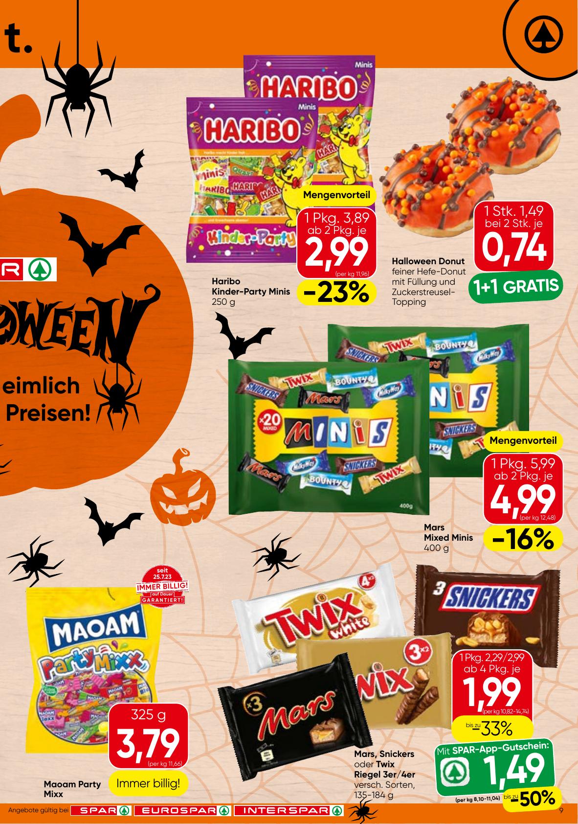 Spar flyer page