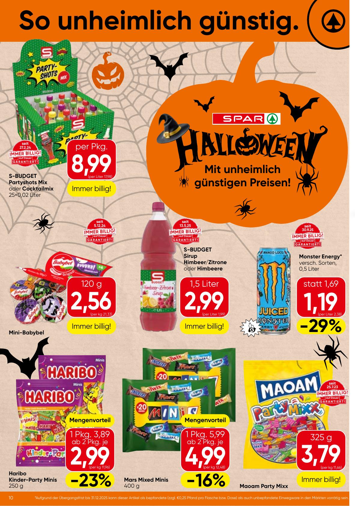 Spar flyer page
