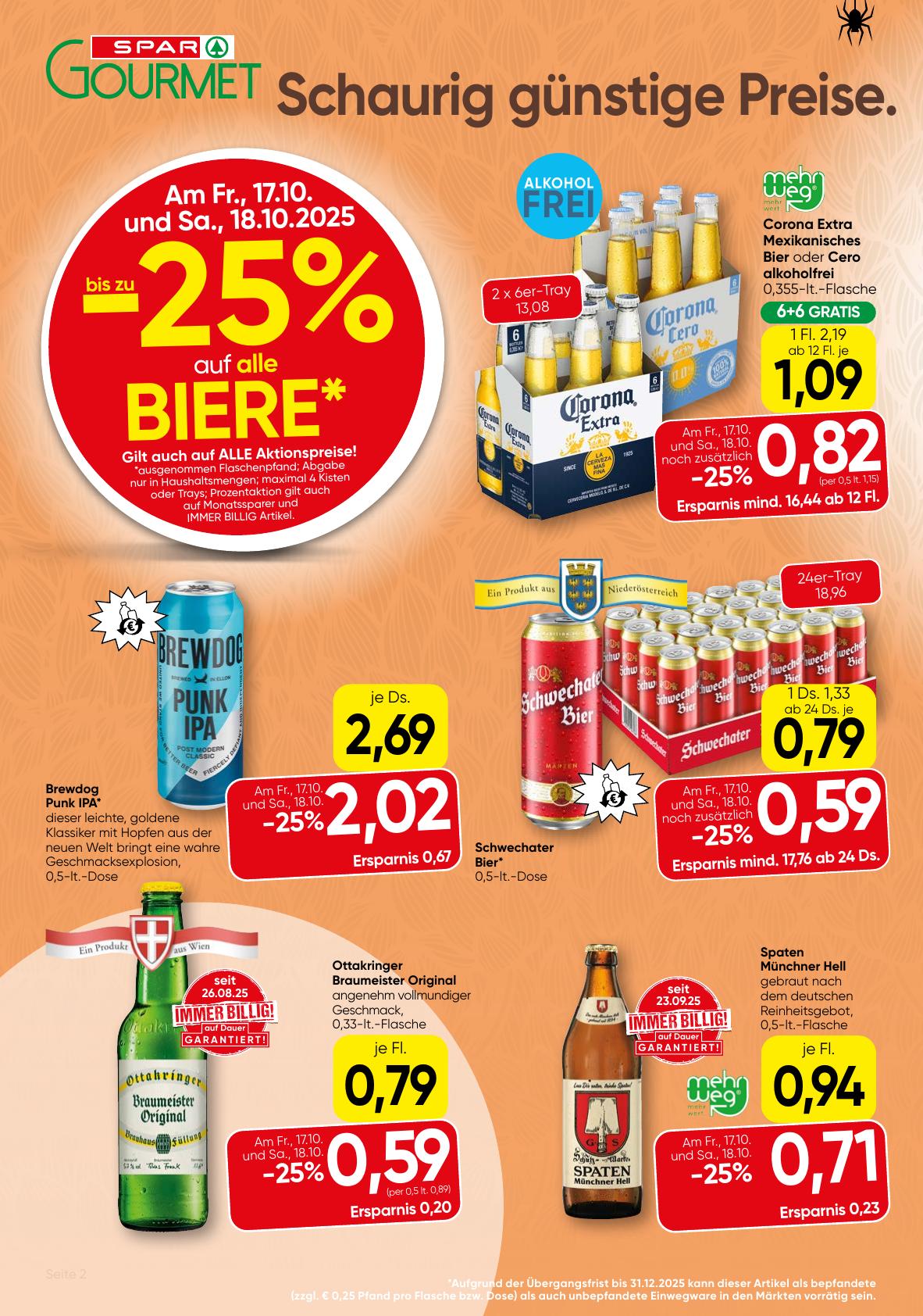 Spar Gourmet flyer page
