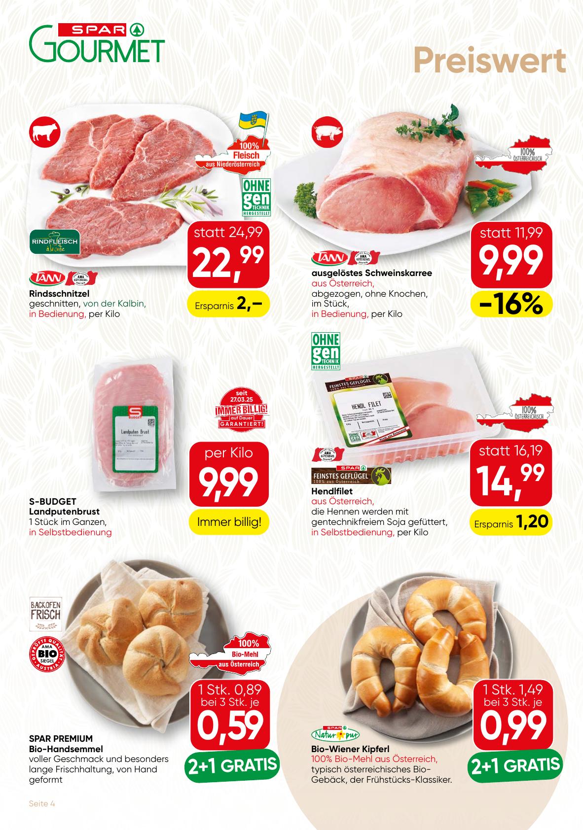 Spar Gourmet flyer page