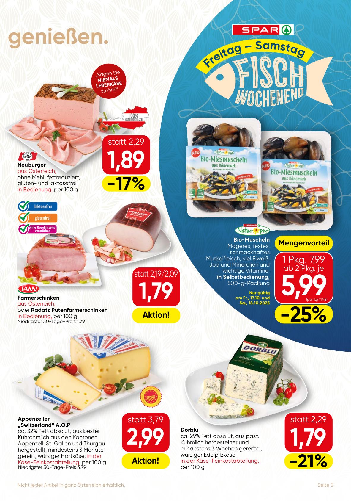 Spar Gourmet flyer page