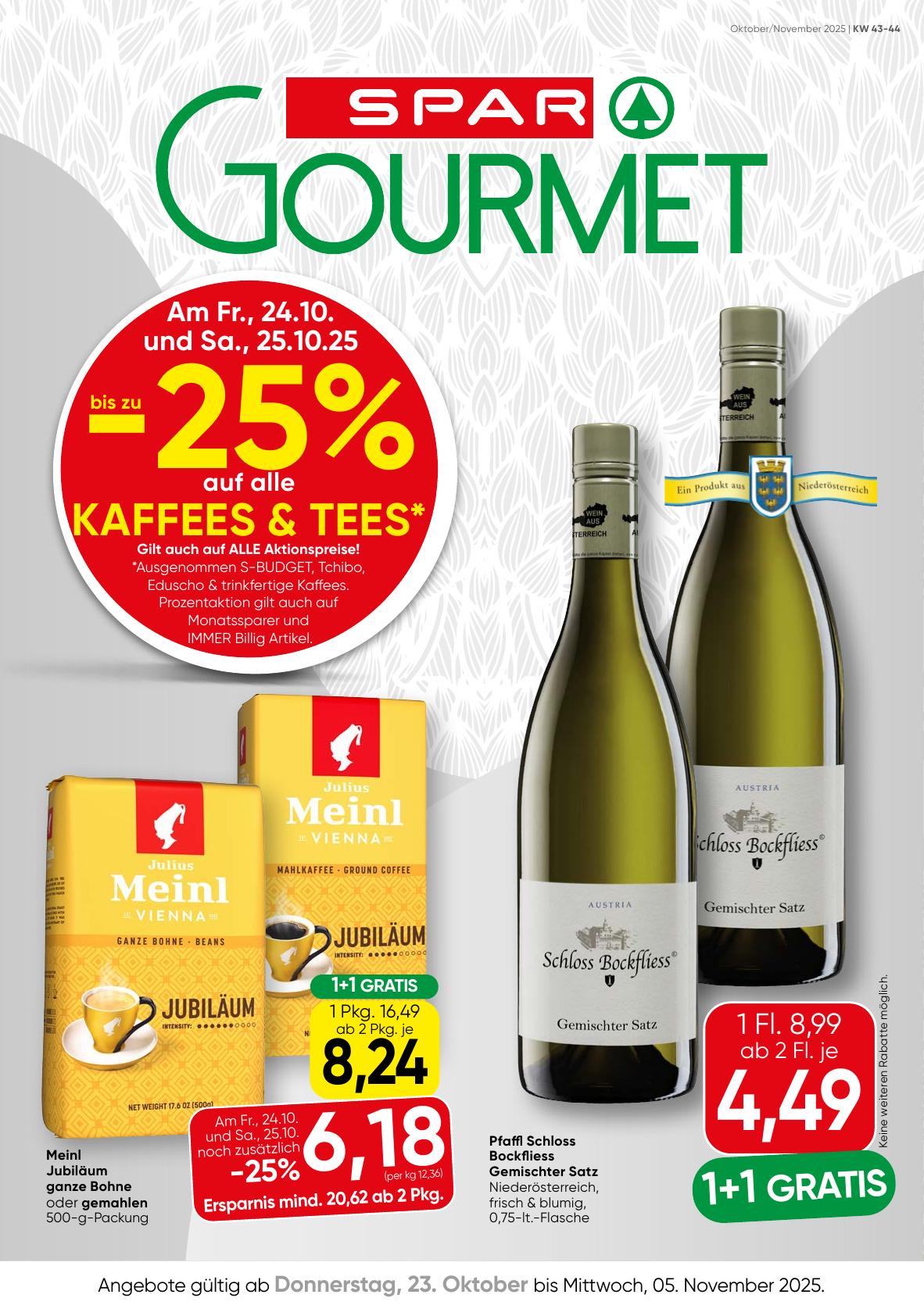 Spar Gourmet flyer page