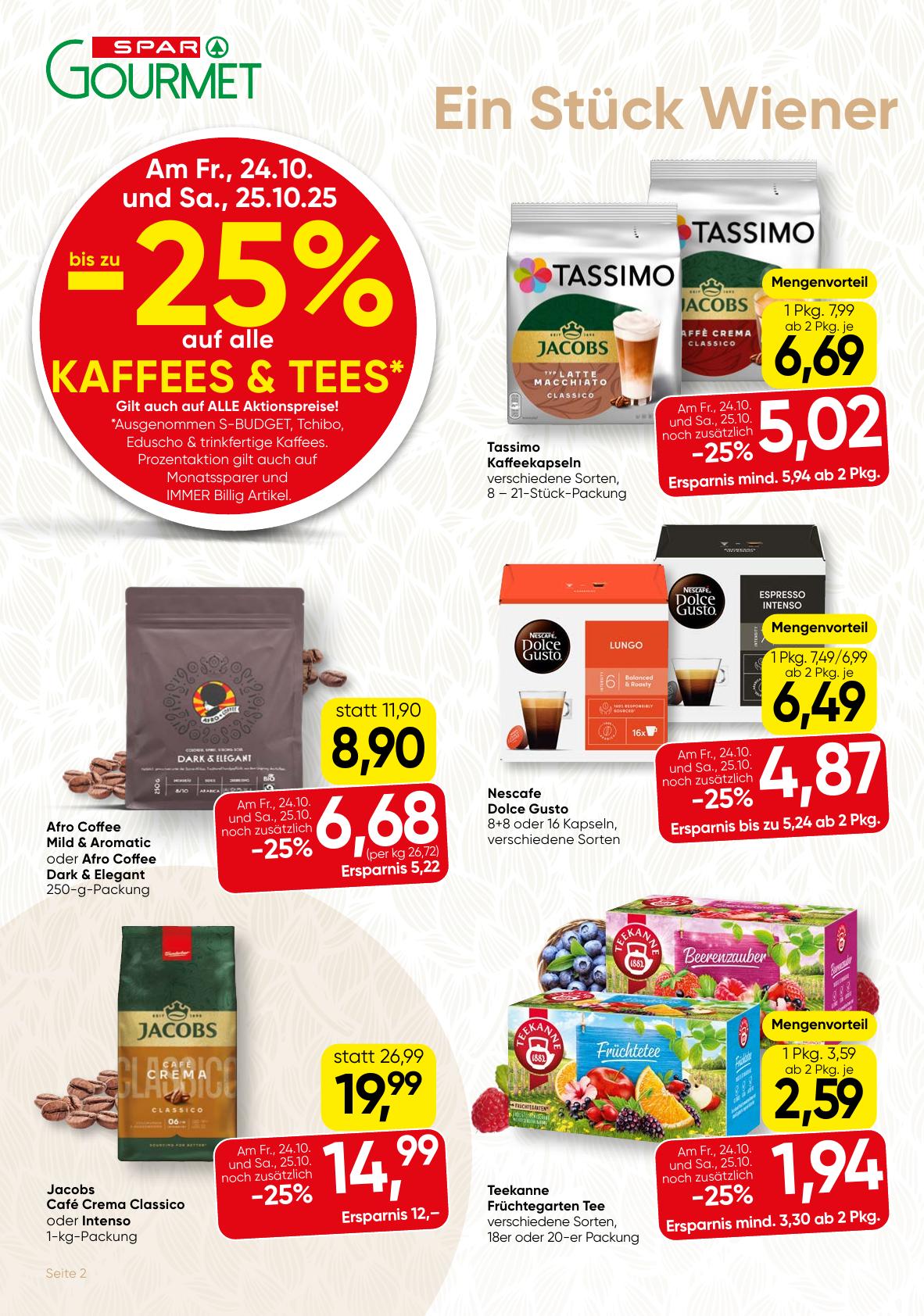 Spar Gourmet flyer page