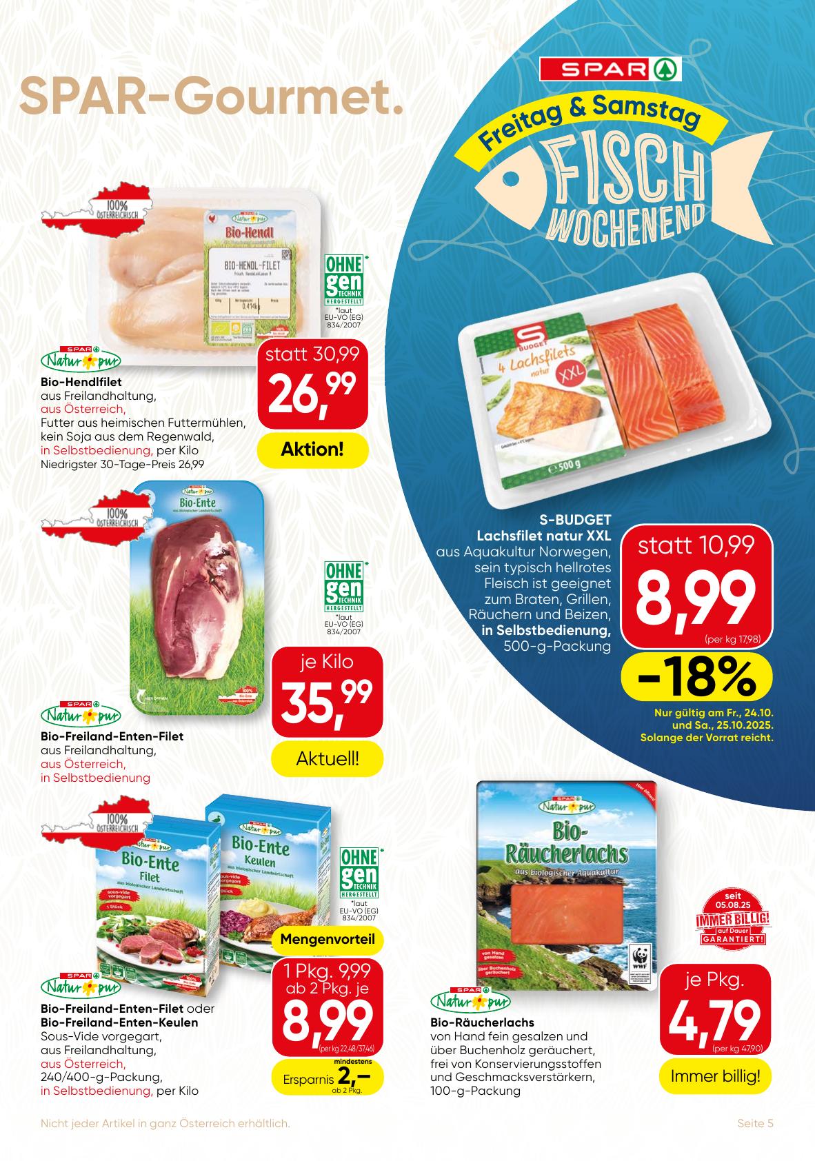 Spar Gourmet flyer page