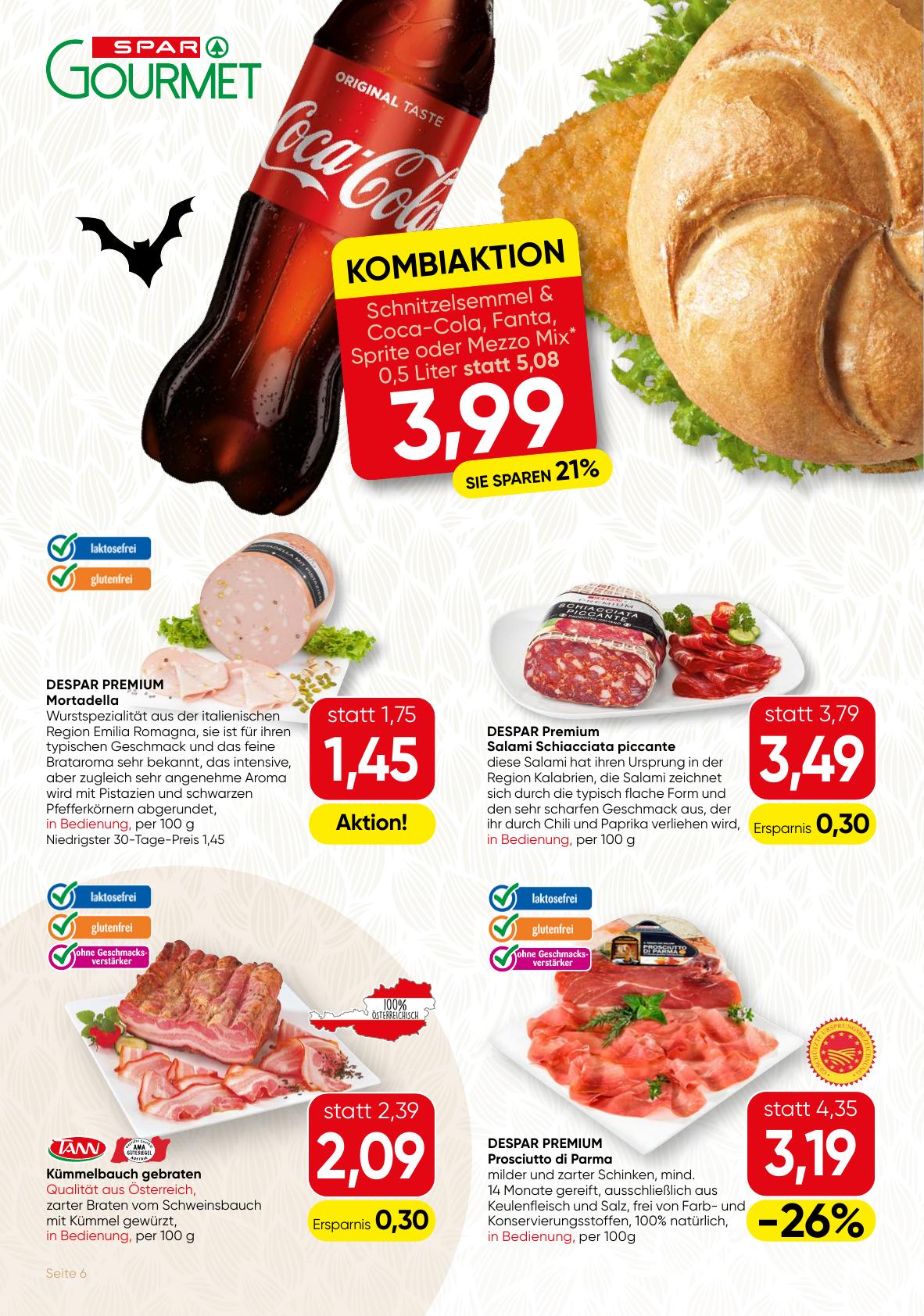 Spar Gourmet flyer page