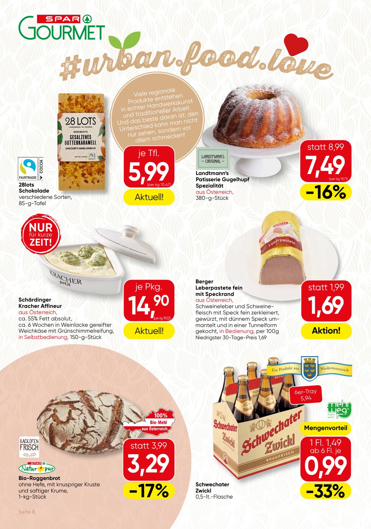 Spar Gourmet flyer page
