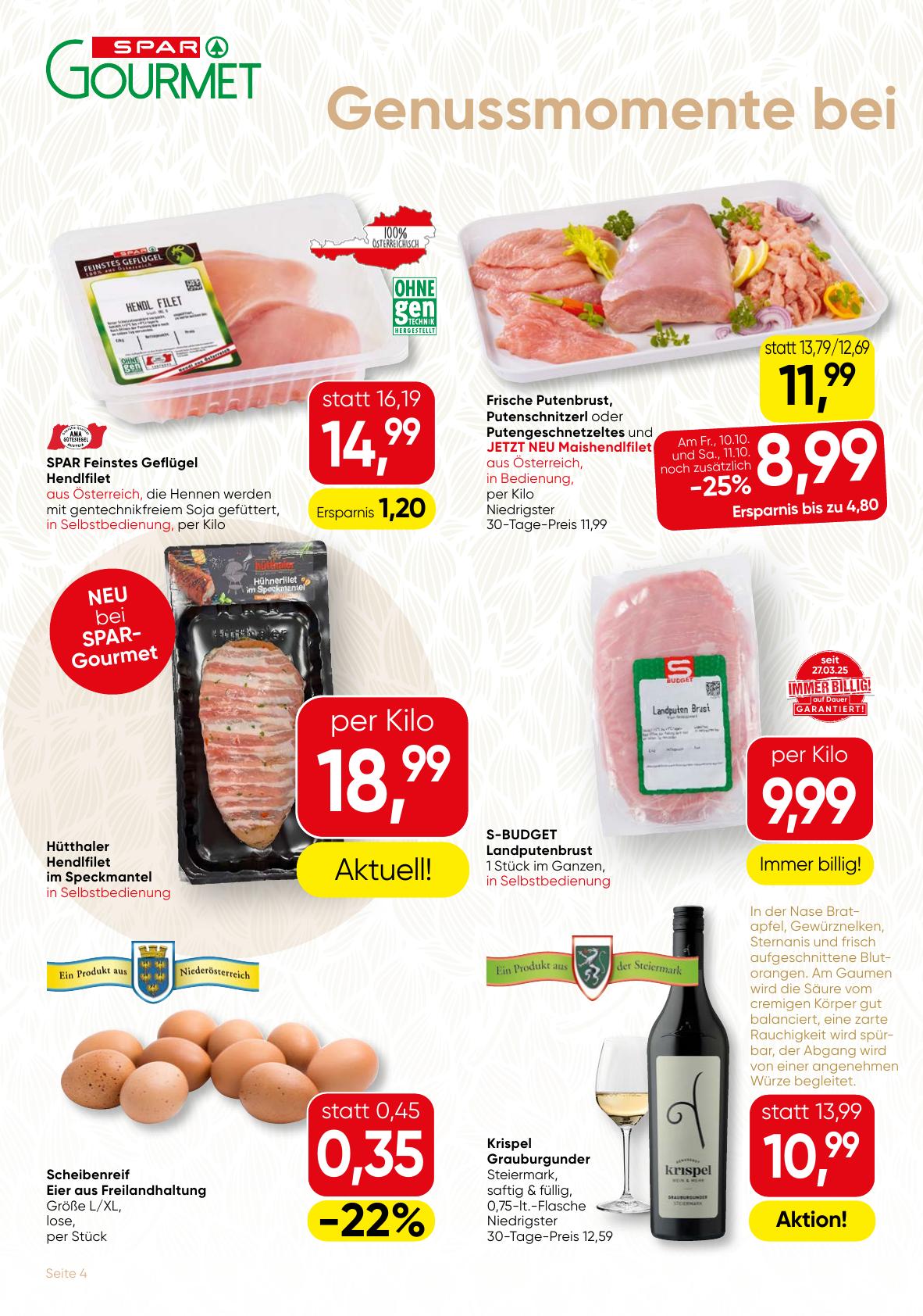 Spar Gourmet flyer page