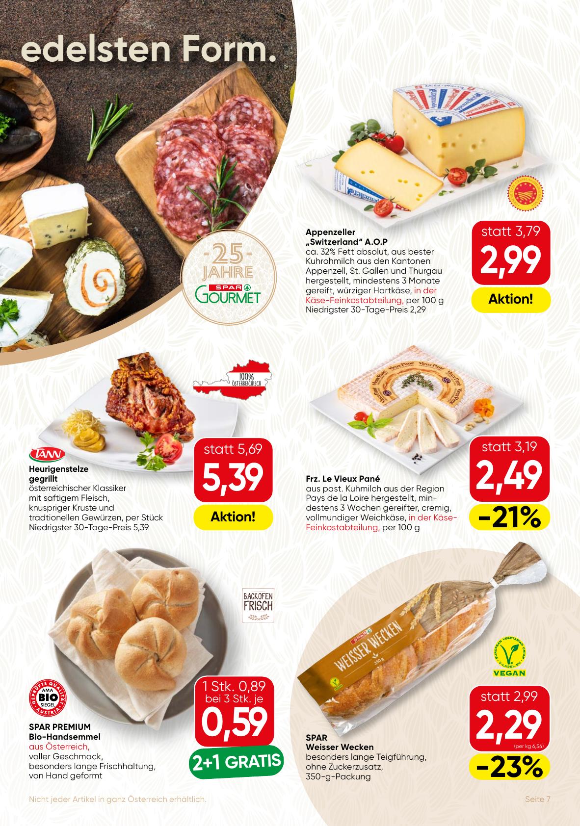 Spar Gourmet flyer page