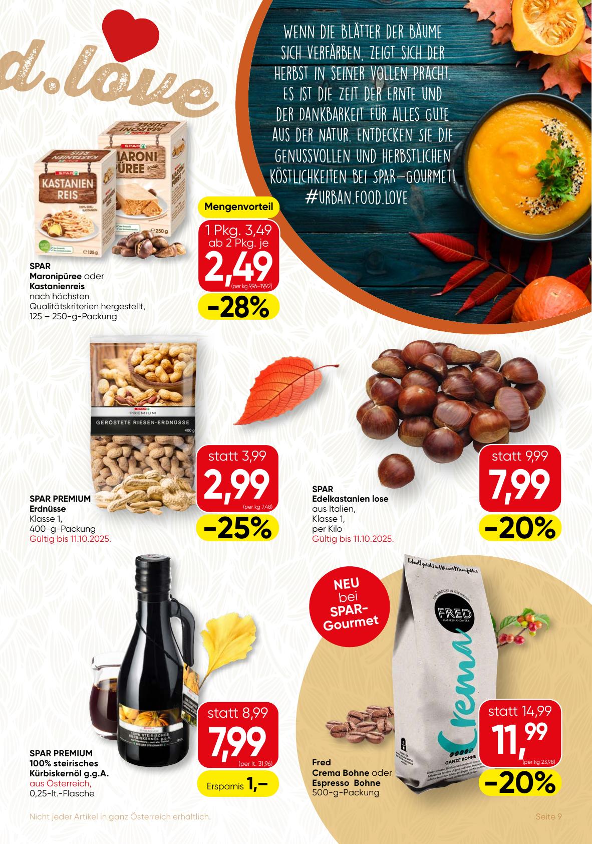 Spar Gourmet flyer page