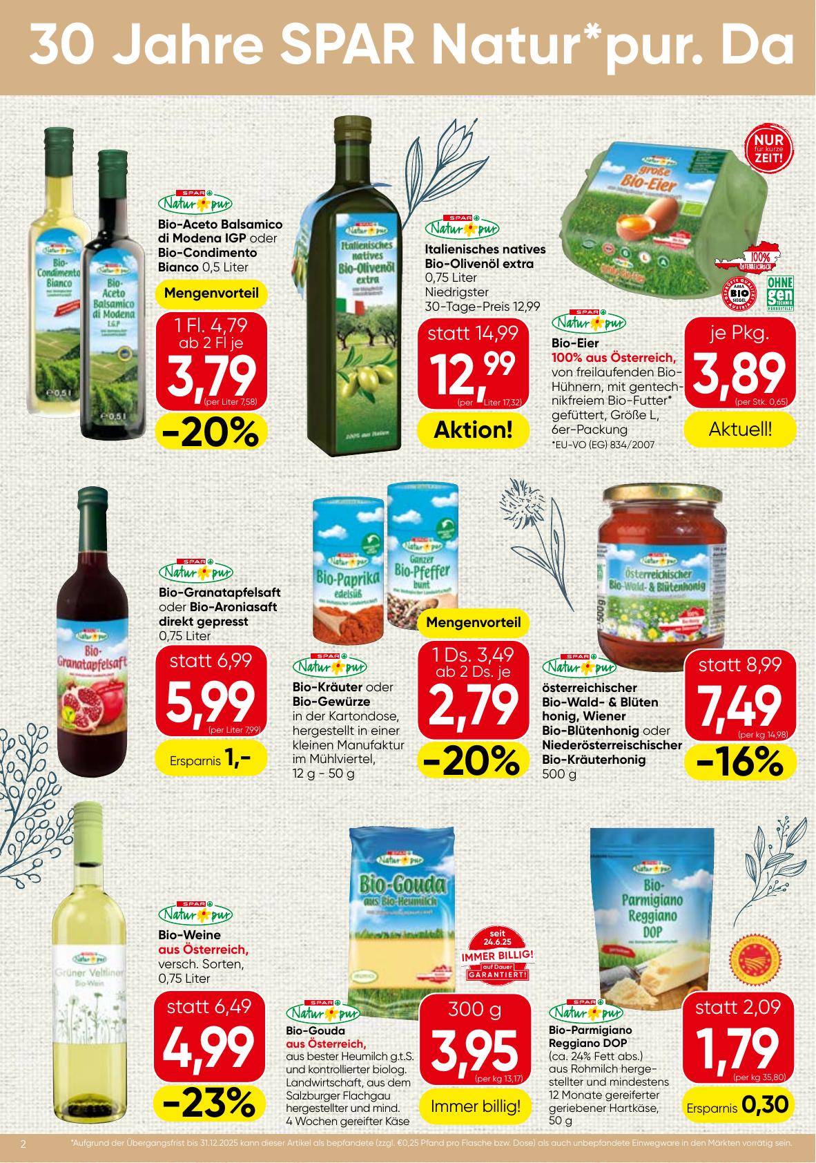 Spar Katalog flyer page