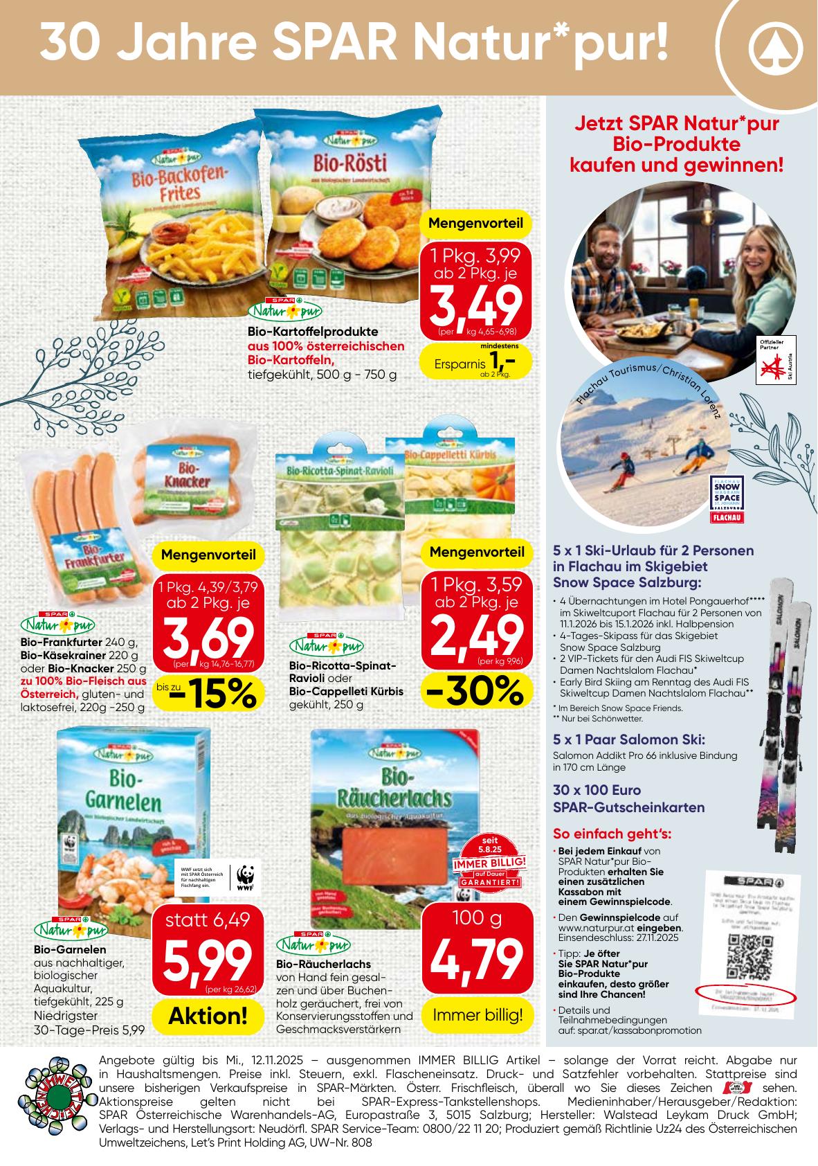 Spar Katalog flyer page