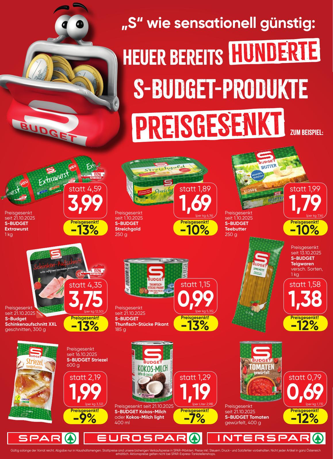 Spar Katalog flyer page
