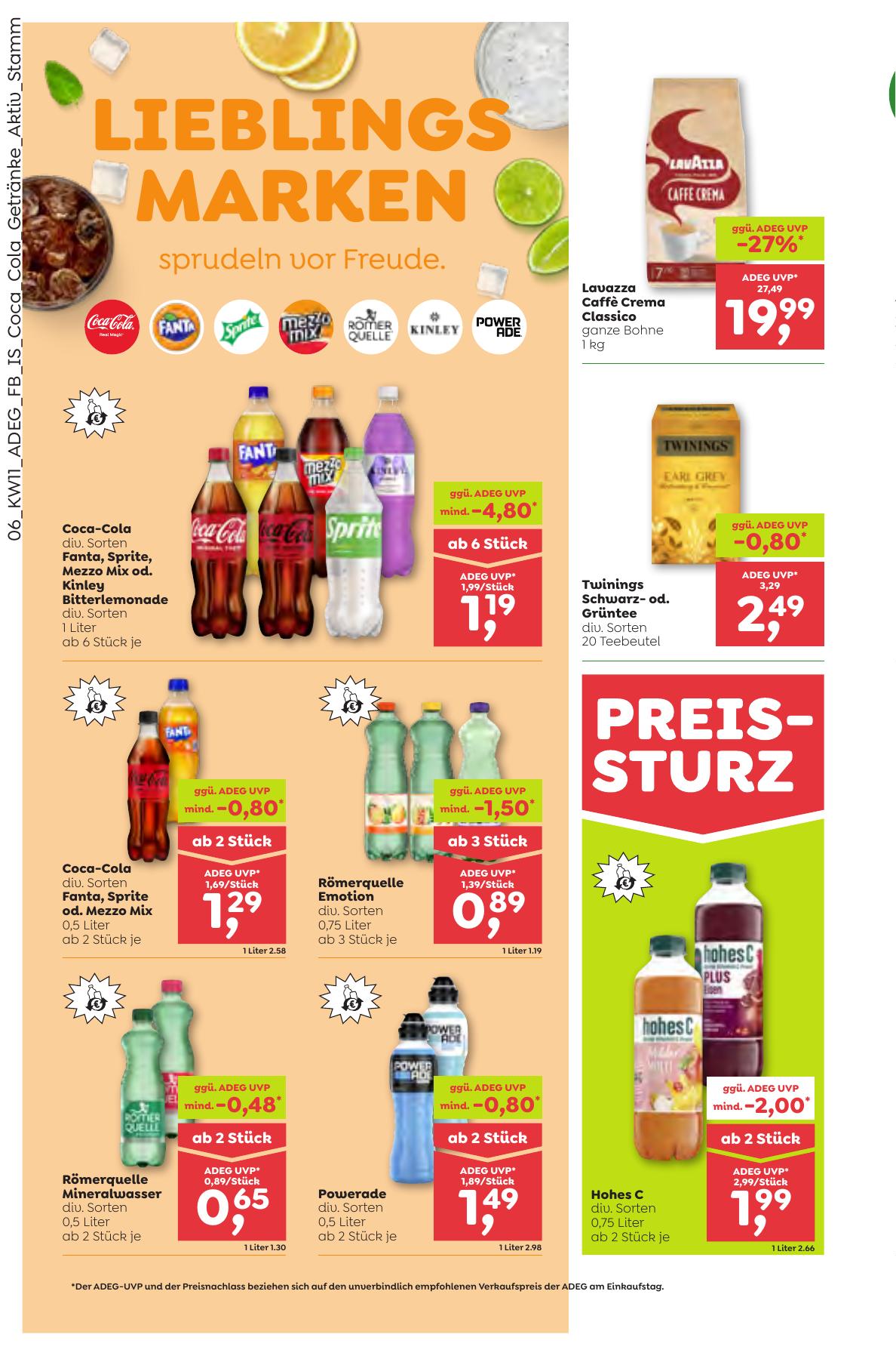 Adeg flyer page
