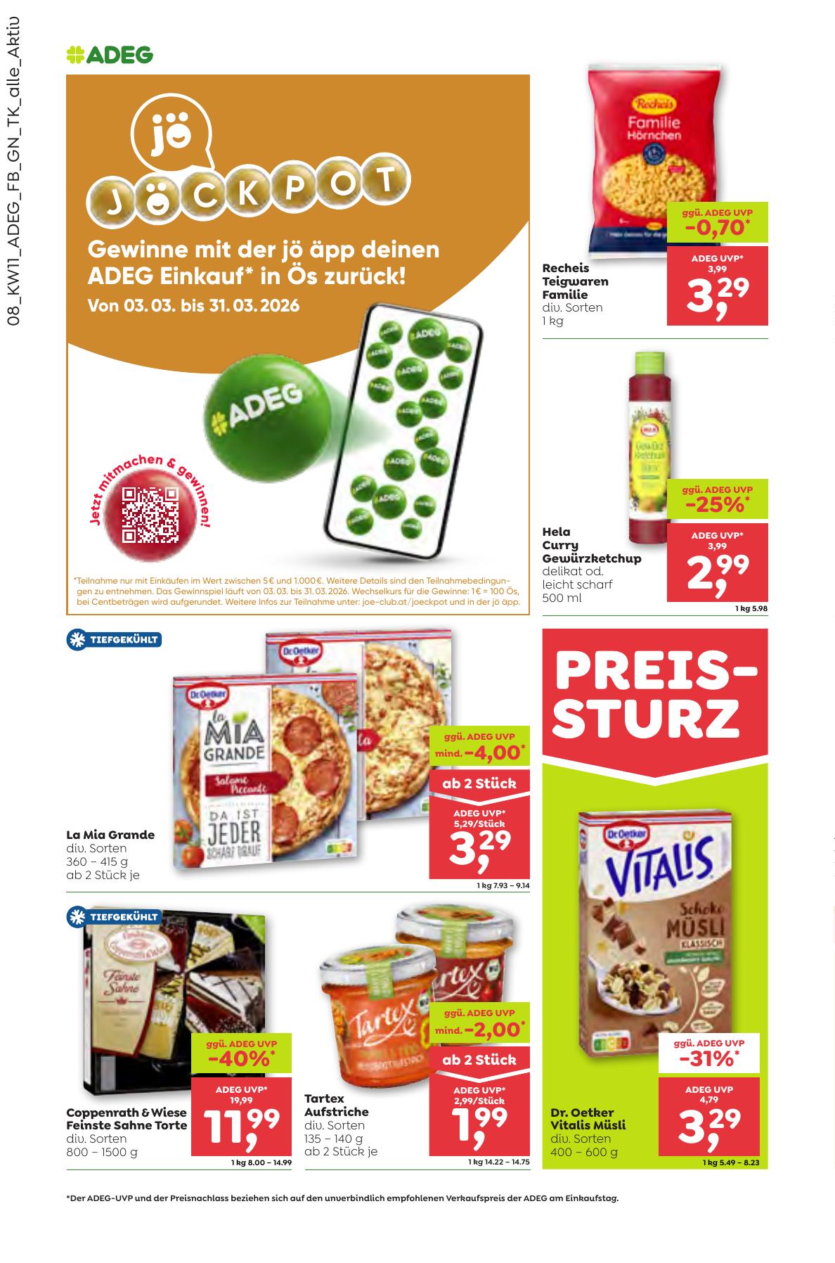 Adeg flyer page