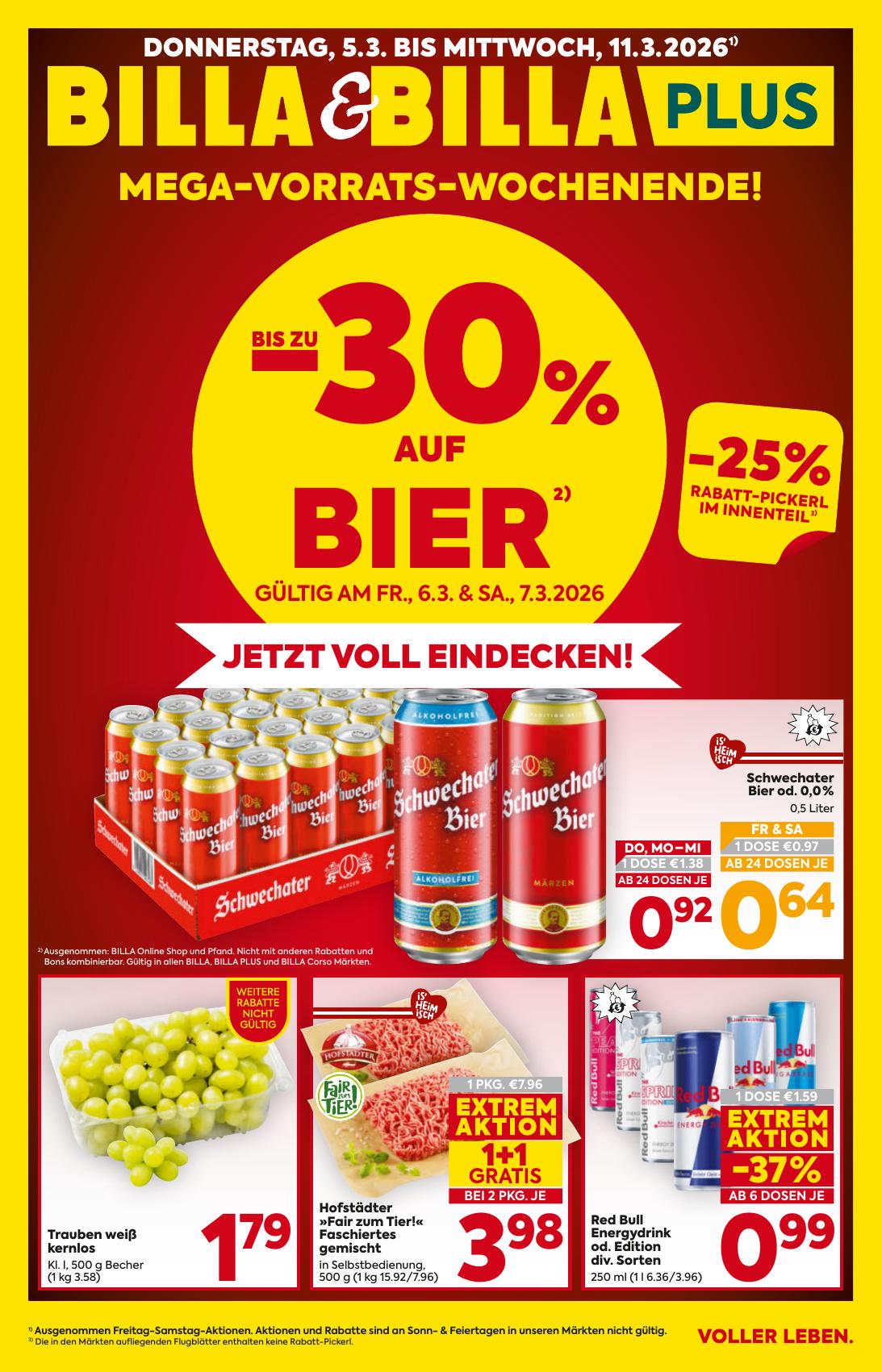 Billa flyer page