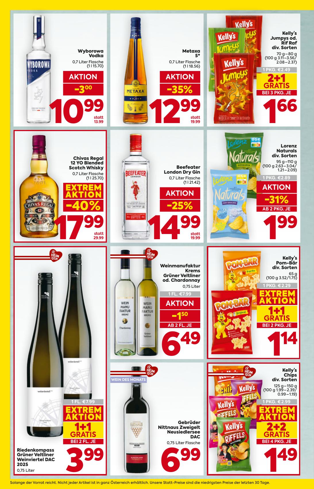 Billa flyer page
