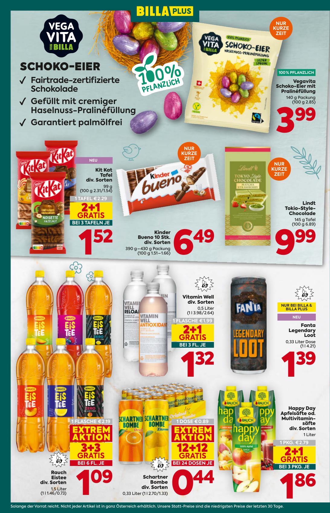 Billa Plus flyer page