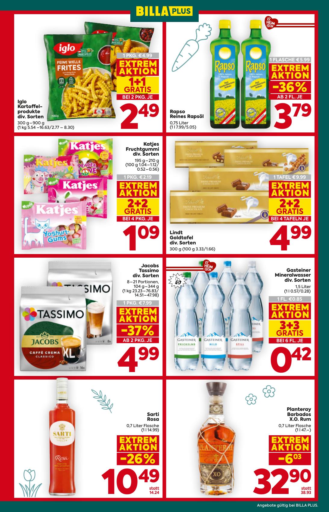 Billa Plus flyer page