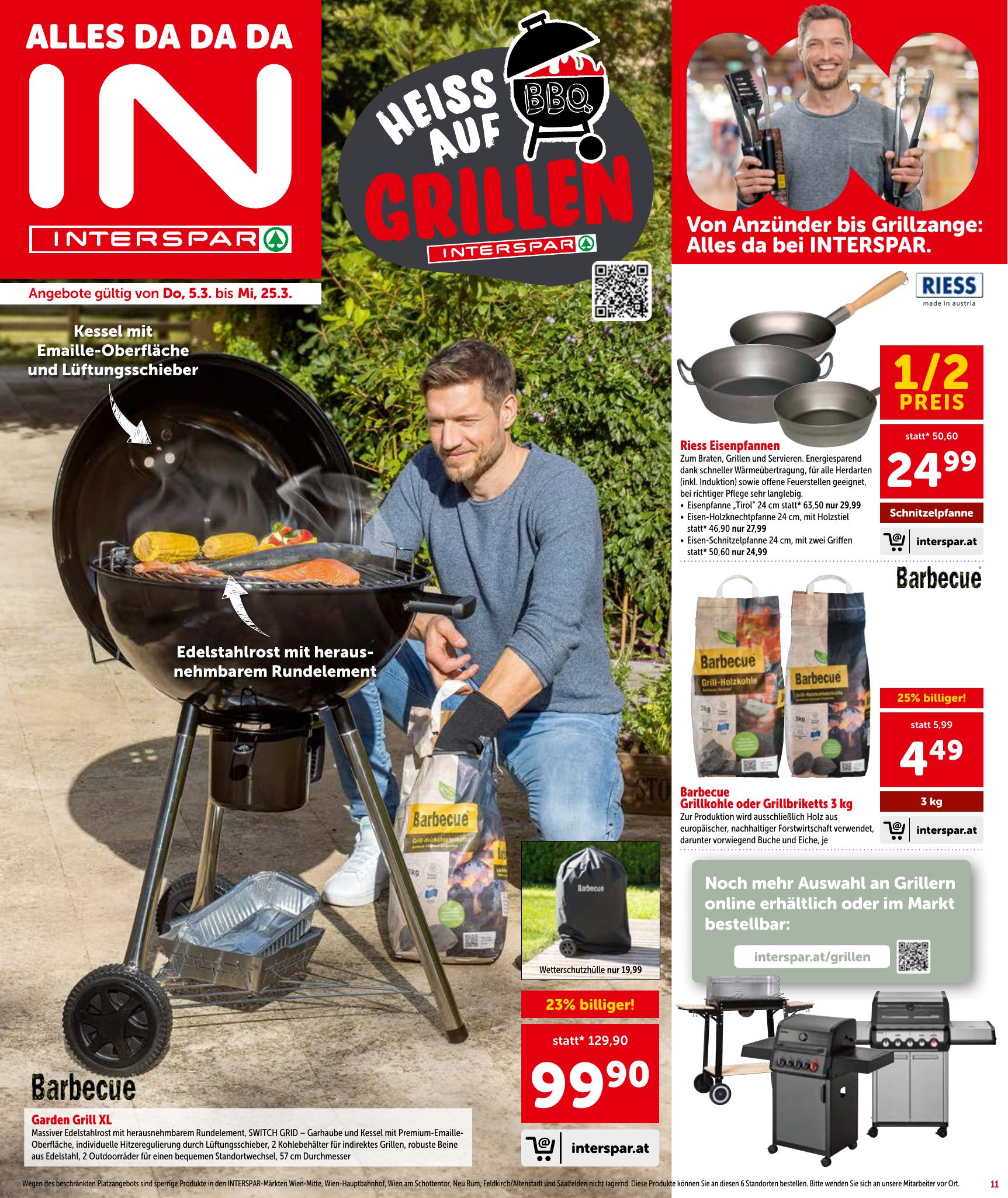 Interspar flyer page