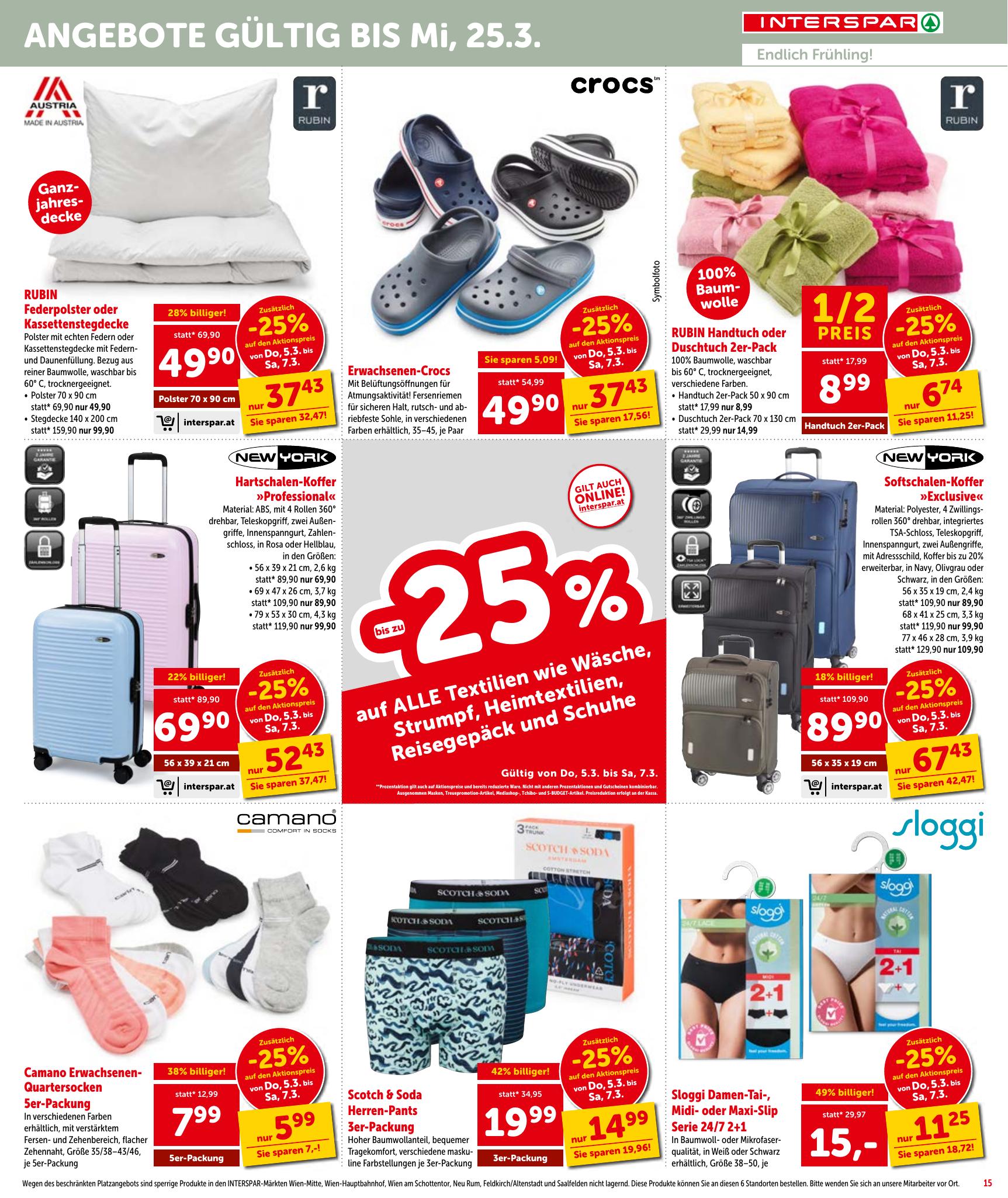 Interspar flyer page