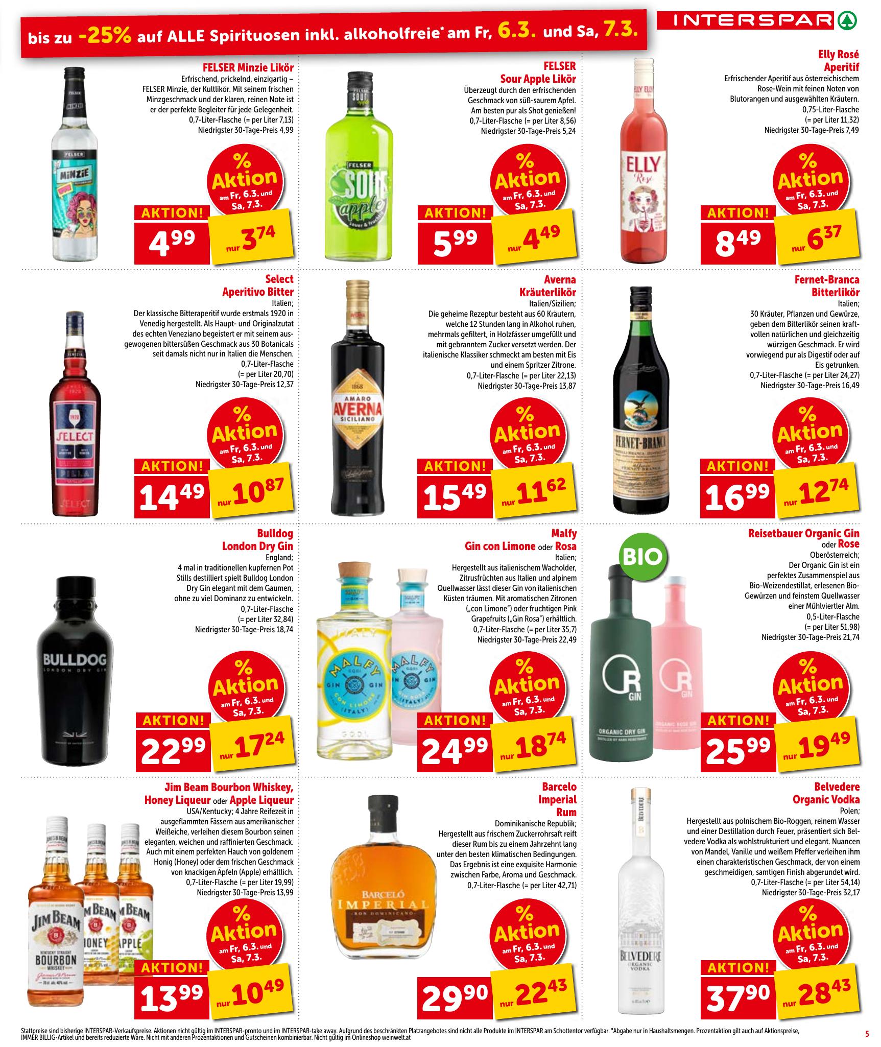 Interspar flyer page