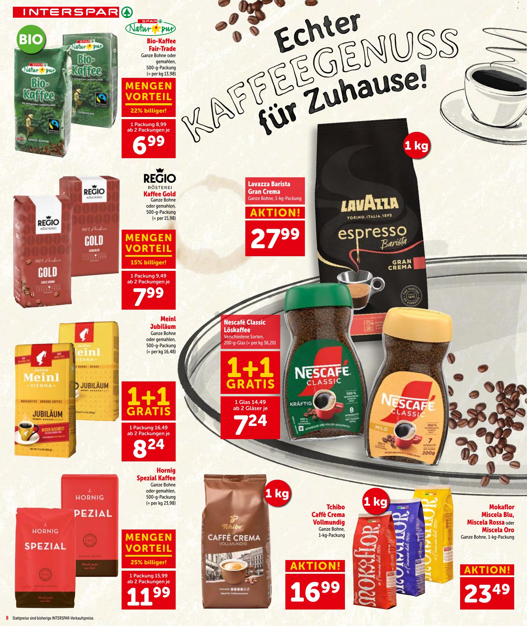 Interspar flyer page