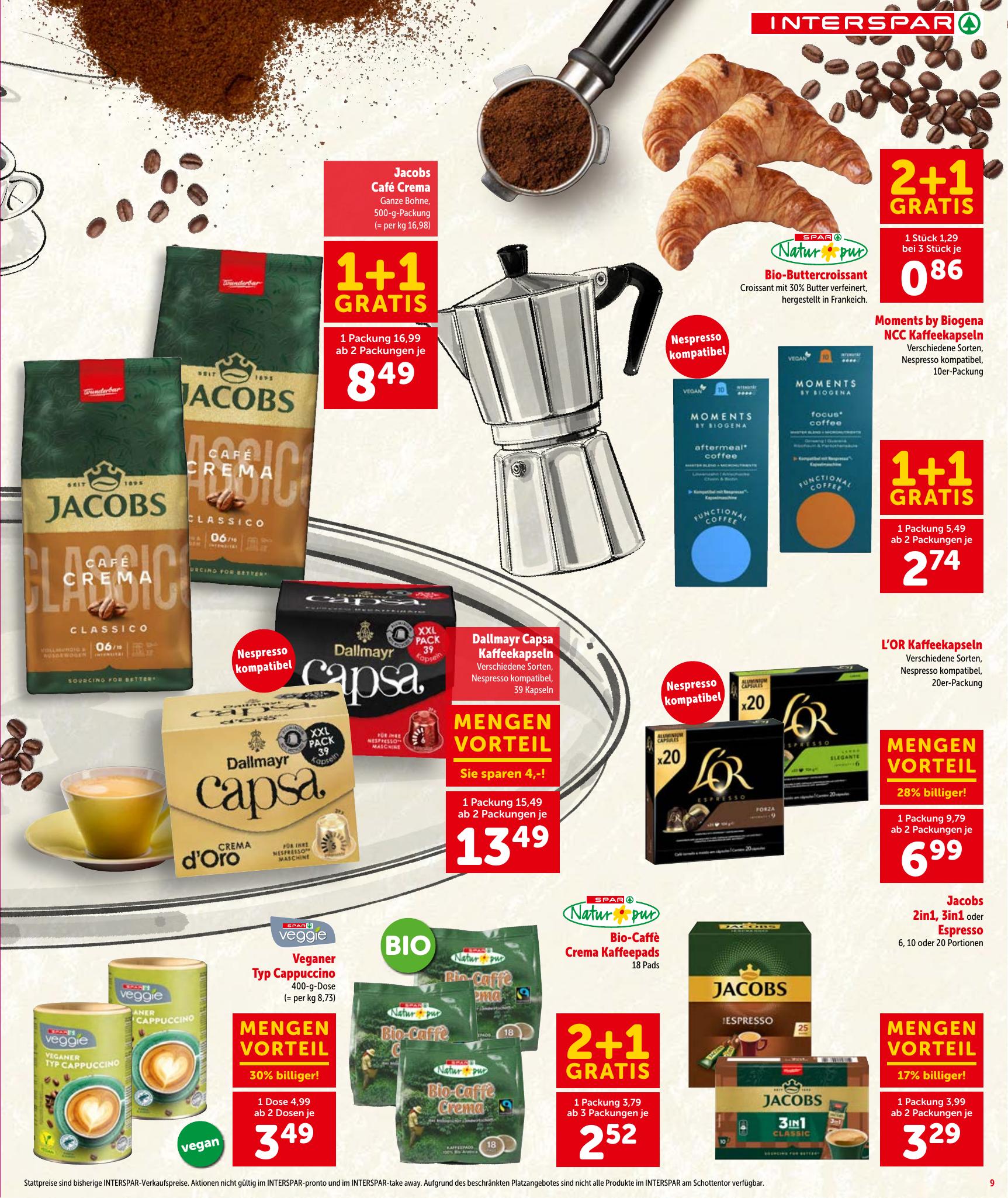 Interspar flyer page
