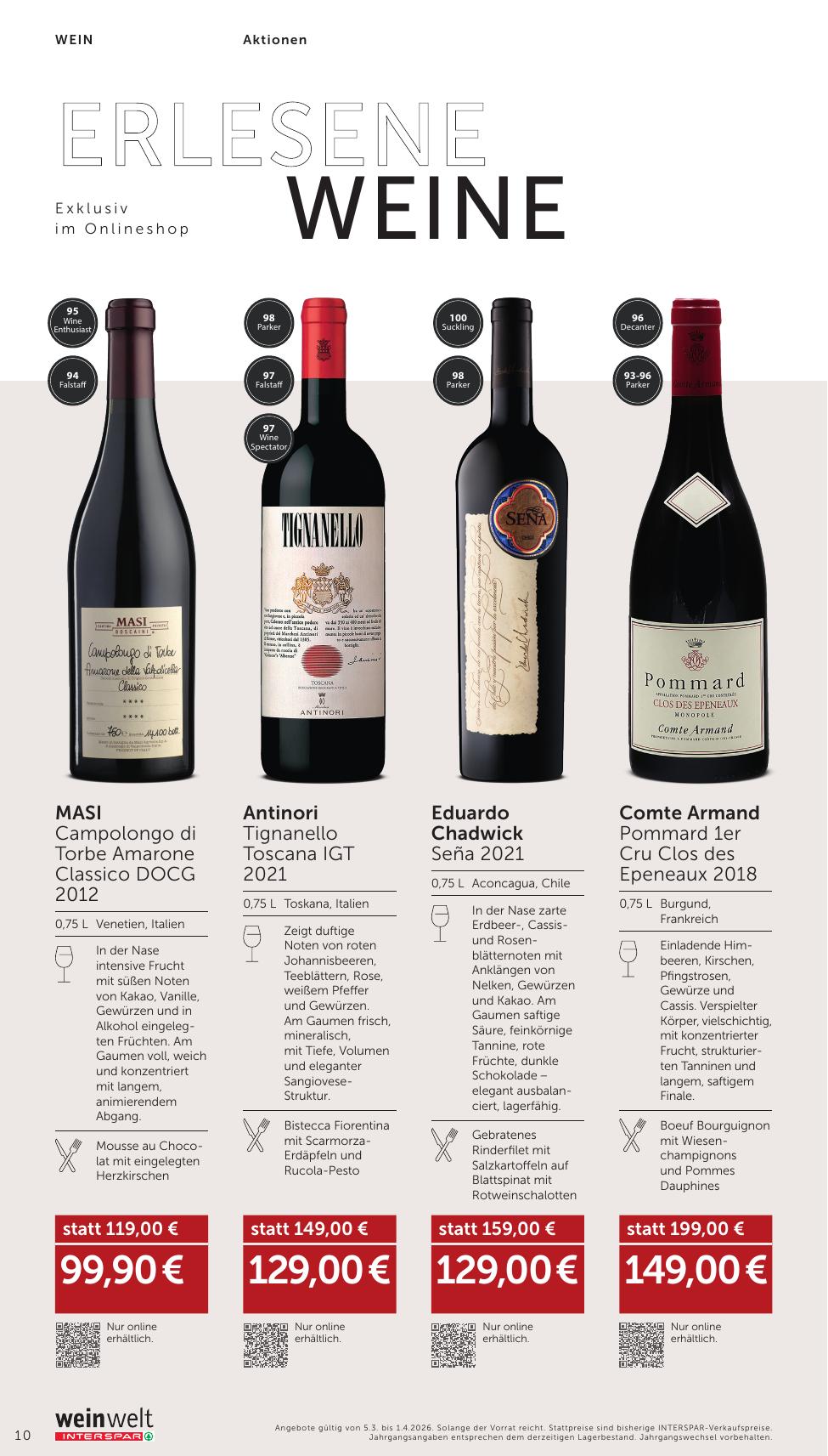 Interspar Katalog flyer page