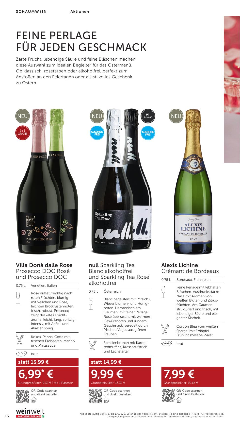 Interspar Katalog flyer page