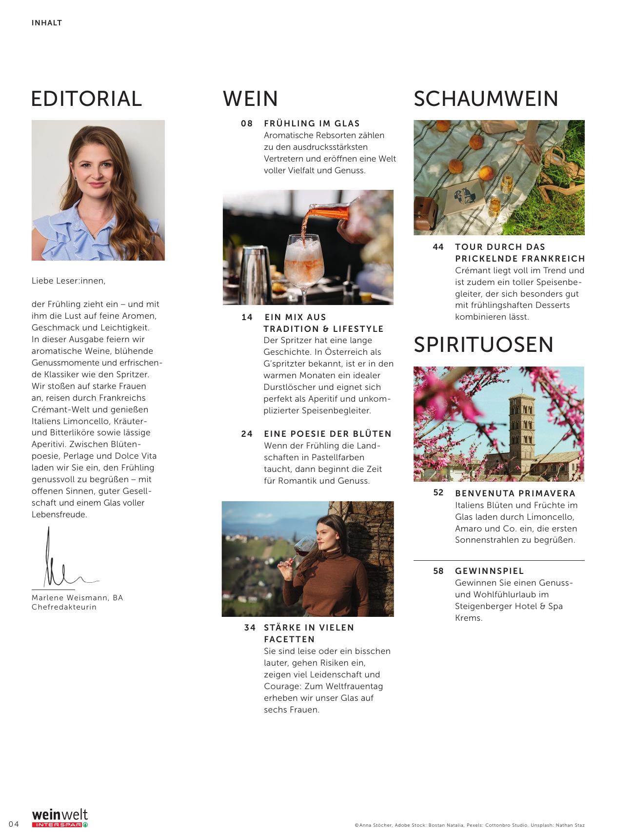 Interspar Katalog flyer page