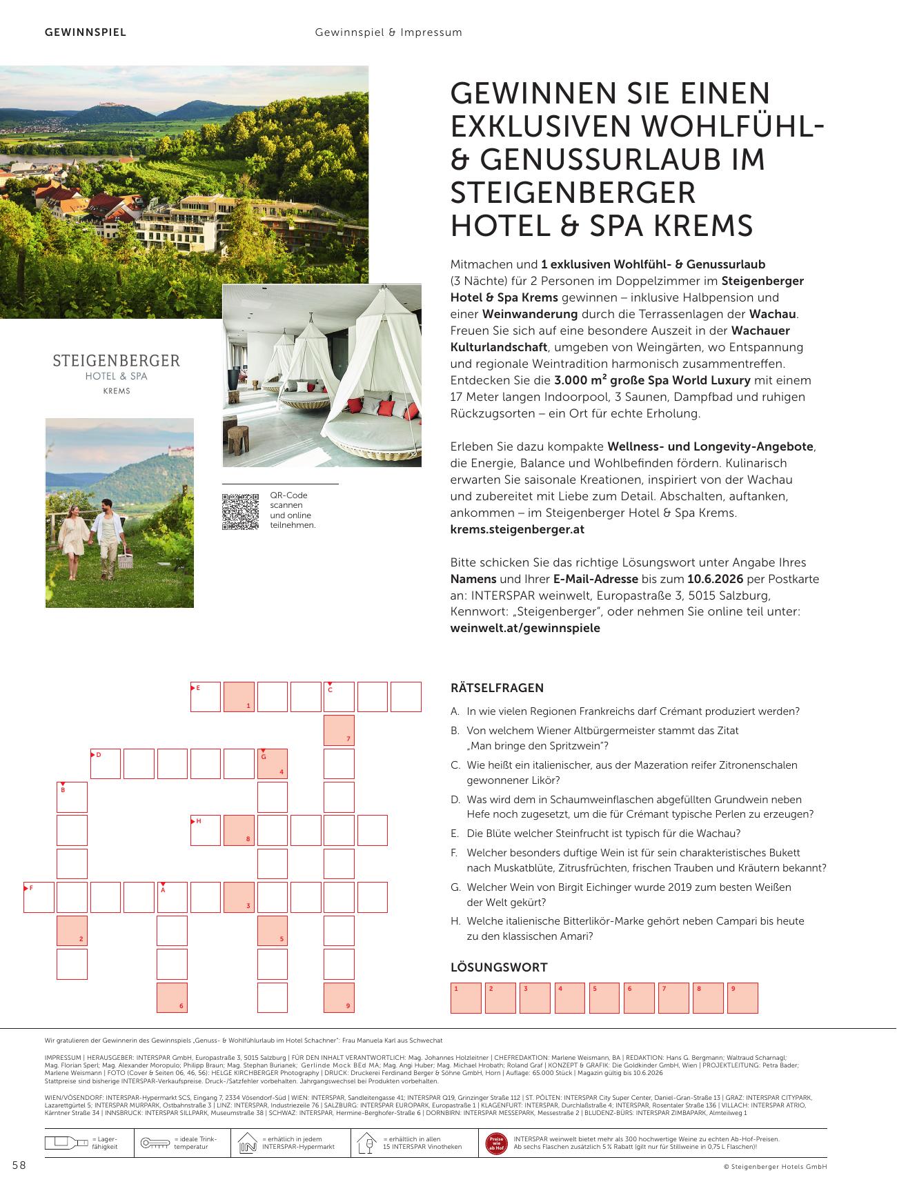 Interspar Katalog flyer page