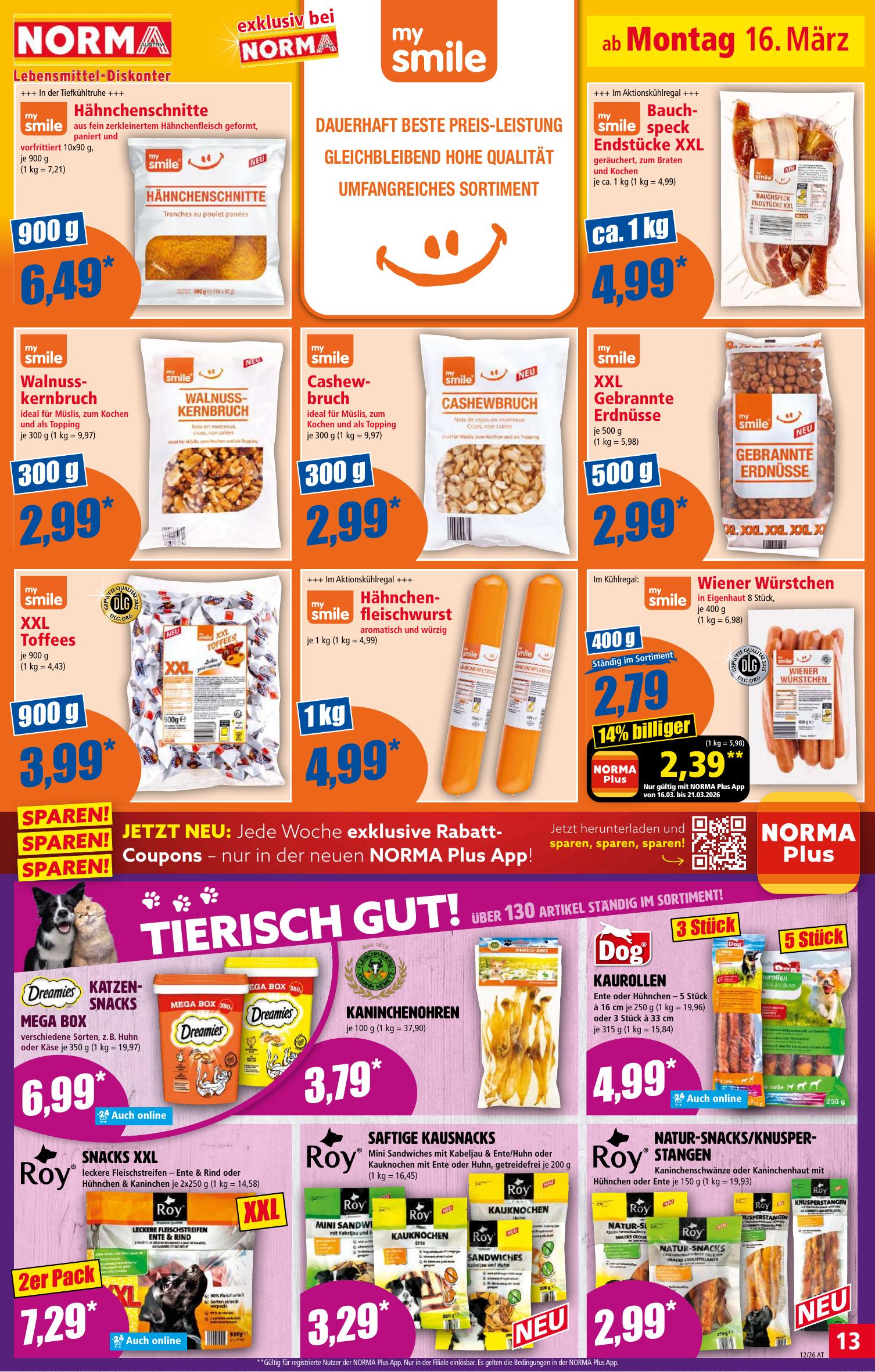 Norma flyer page
