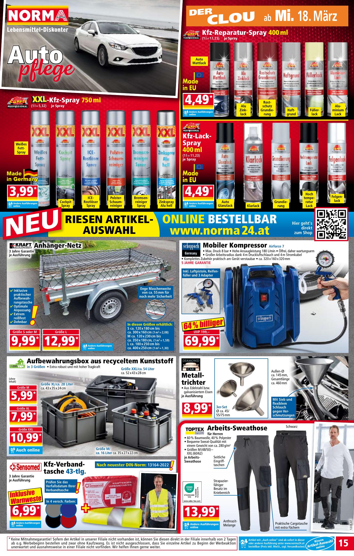 Norma flyer page