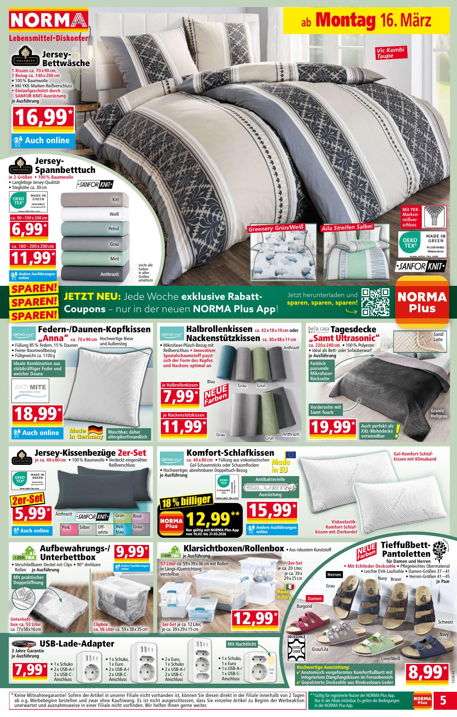 Norma flyer page