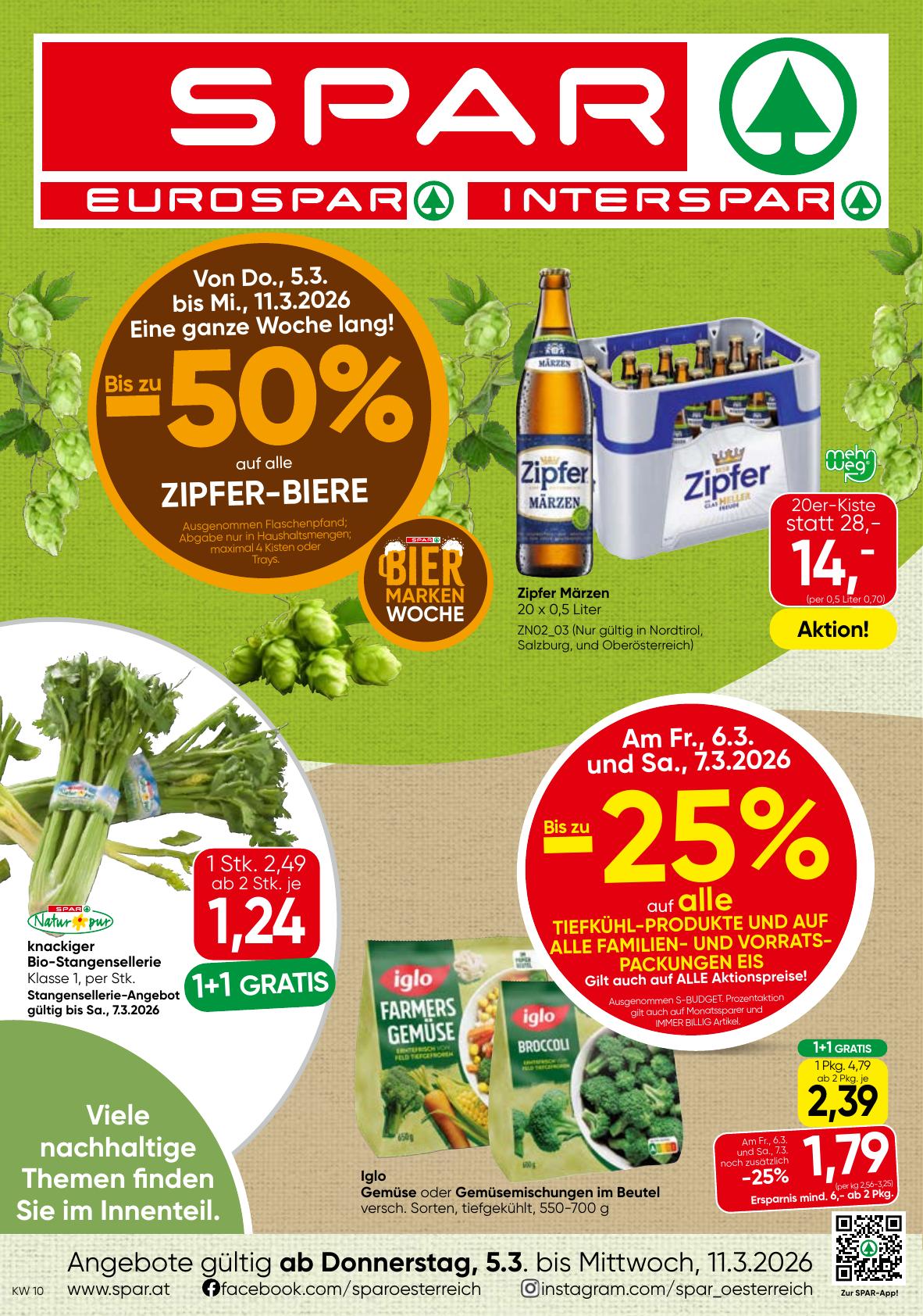 Spar flyer page